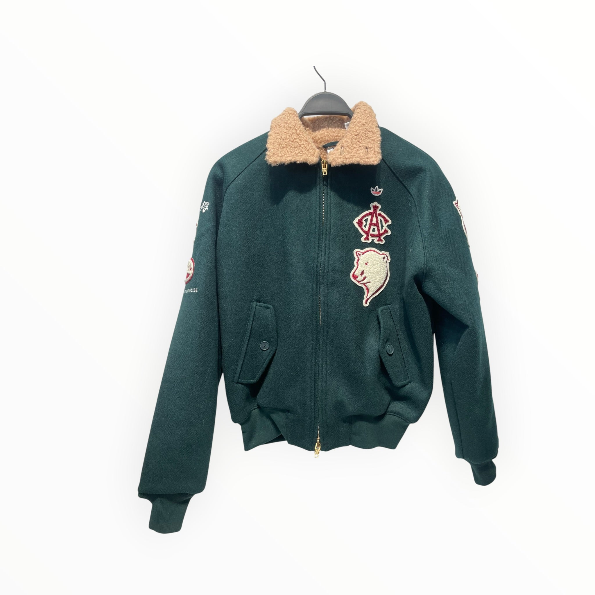 adidas/CLOT(CLOTAPPAREL)/Jacket/XXS/Polyester/GRN/SAMPLE CONSEIL UNI JACKET view 1