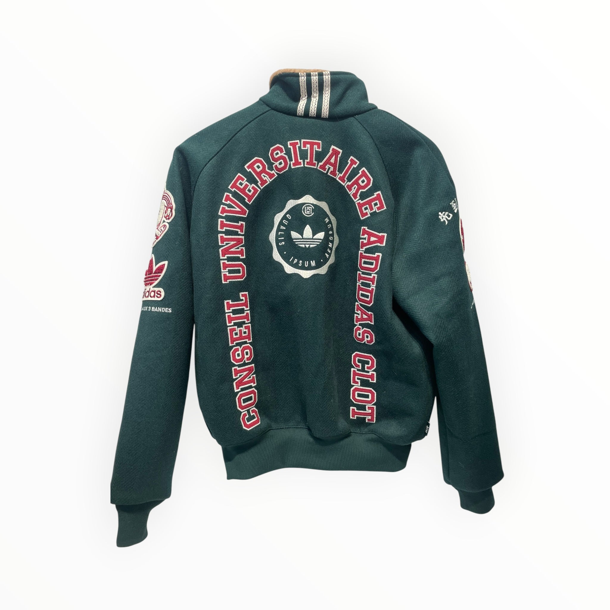 adidas/CLOT(CLOTAPPAREL)/Jacket/XXS/Polyester/GRN/SAMPLE CONSEIL UNI JACKET view 2