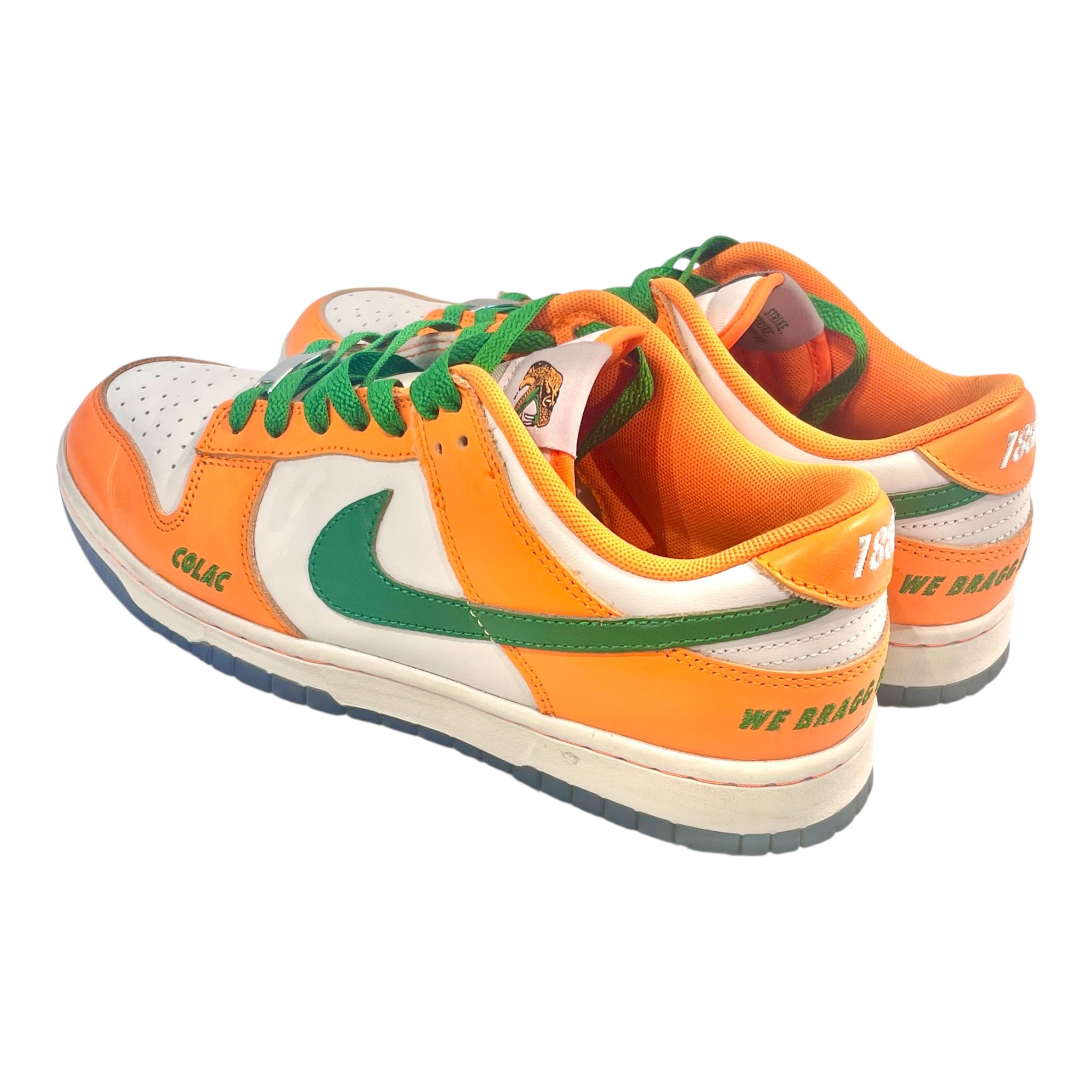NIKE/Low-Sneakers/US 8/Polyester/ORN/DR6188-800 view 2