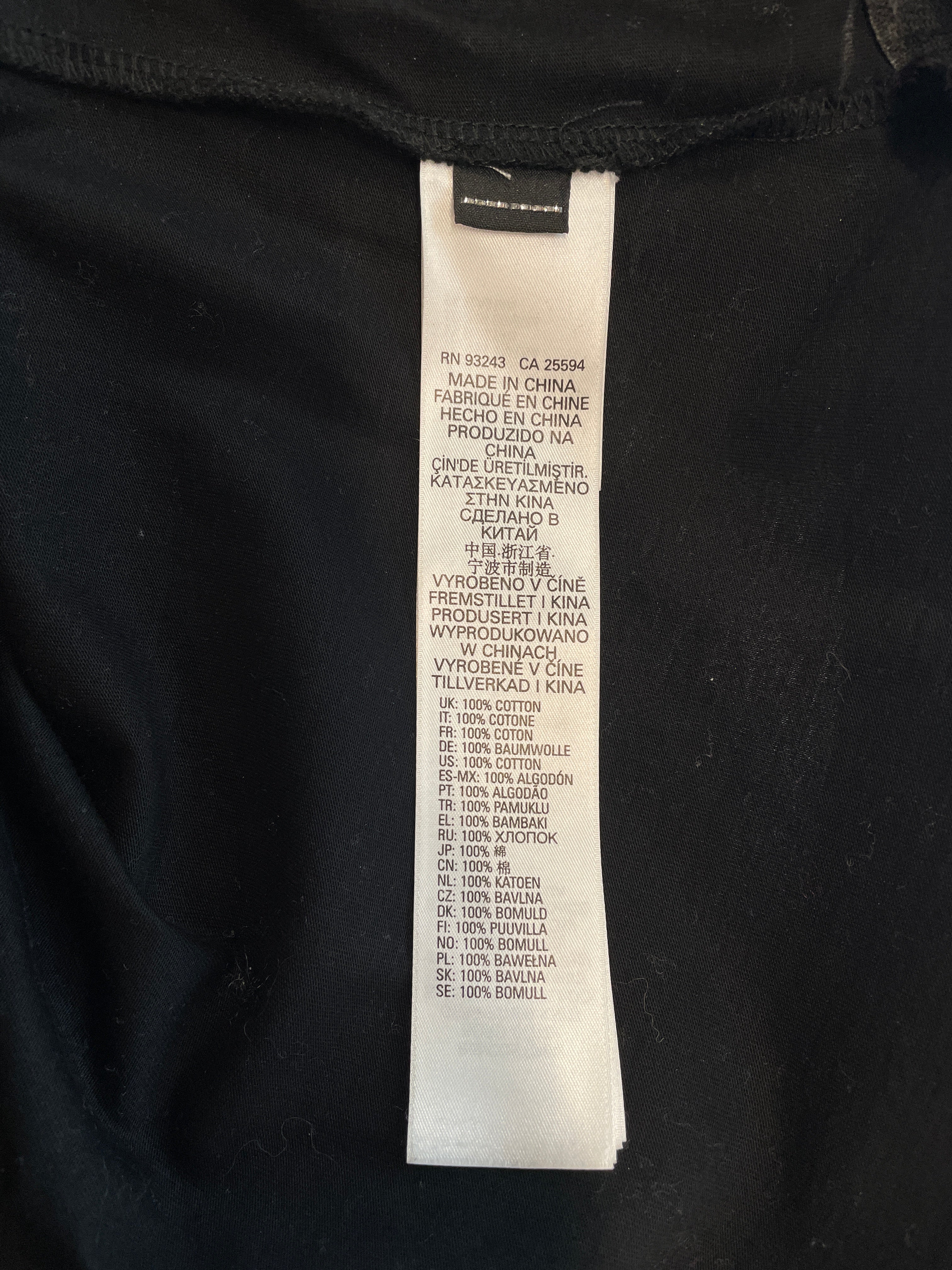 DIESEL/T-Shirt/S/Cotton/BLK/Zipper view 6