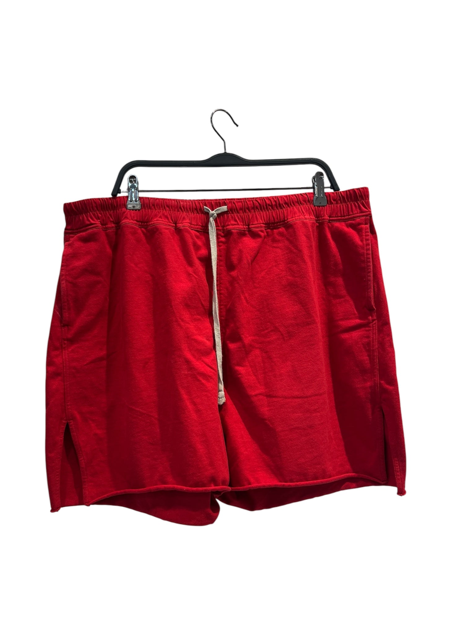 Rick Owens/Shorts/46/Cotton/RED/BOXER SHORTS view 1