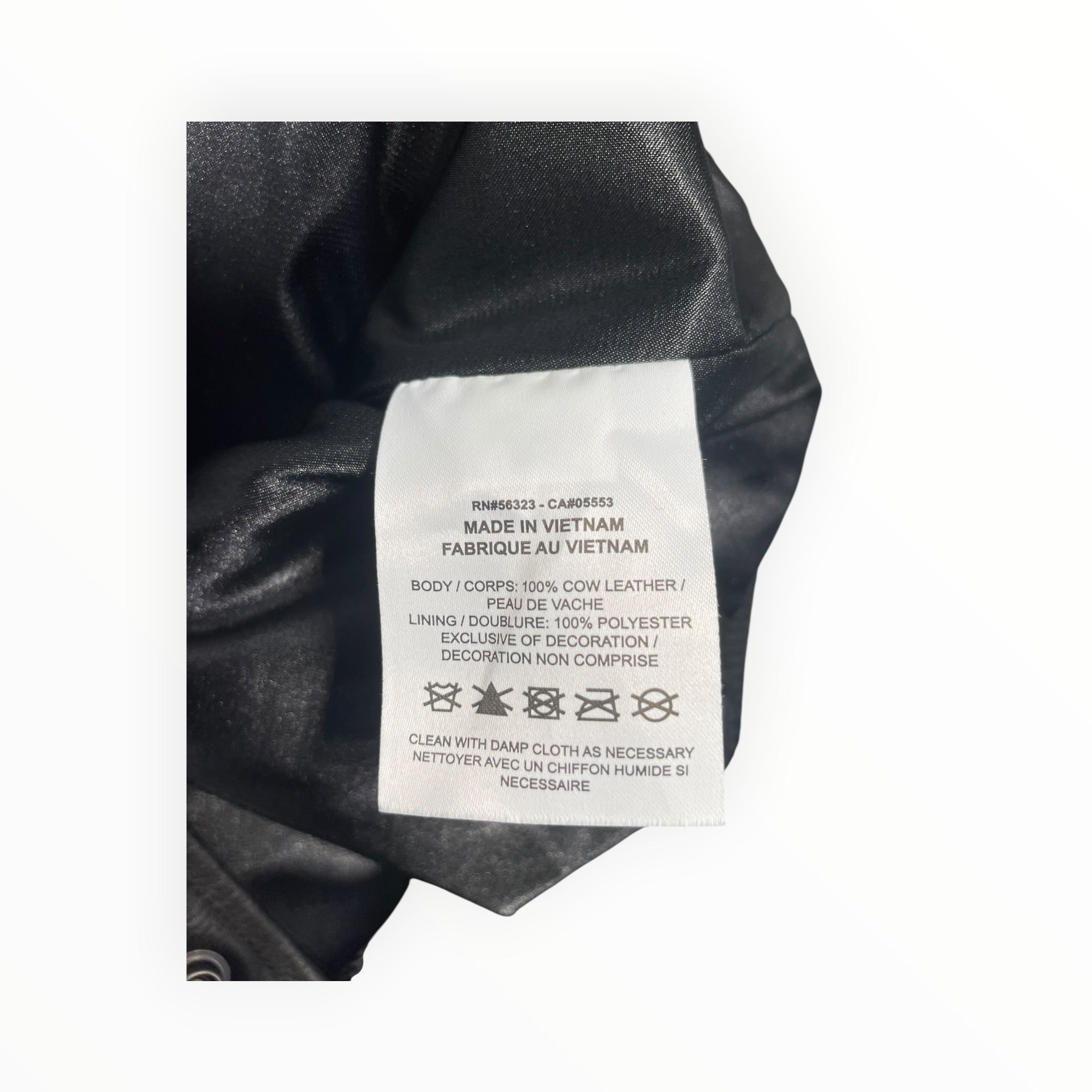 Supreme/Leather Jkt/M/Leather/BLK/SUPREME COLLAB view 4