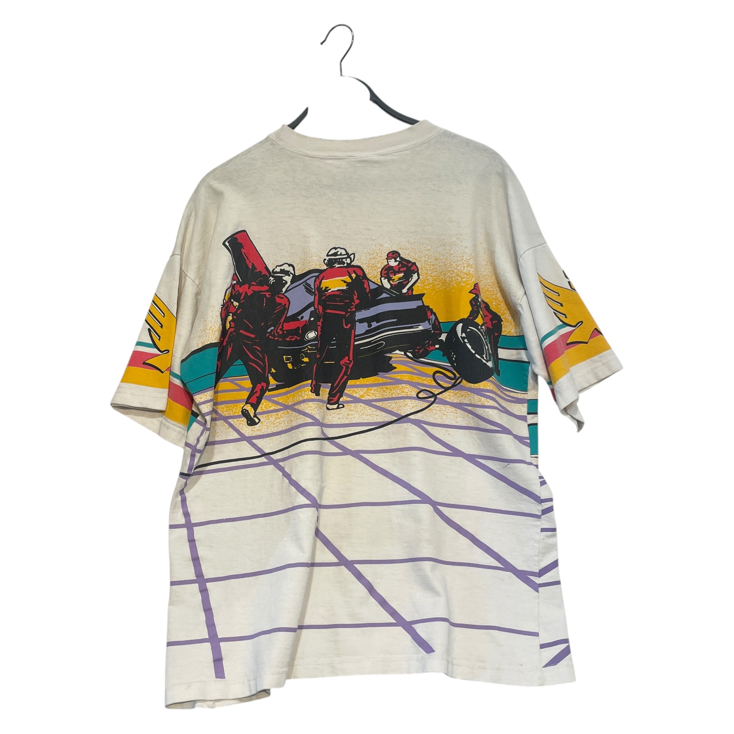 Vintage Motorsports Traditions/T-Shirt/L/Cotton/WHT/Graphic/1993 NASCAR Winston Cup view 2