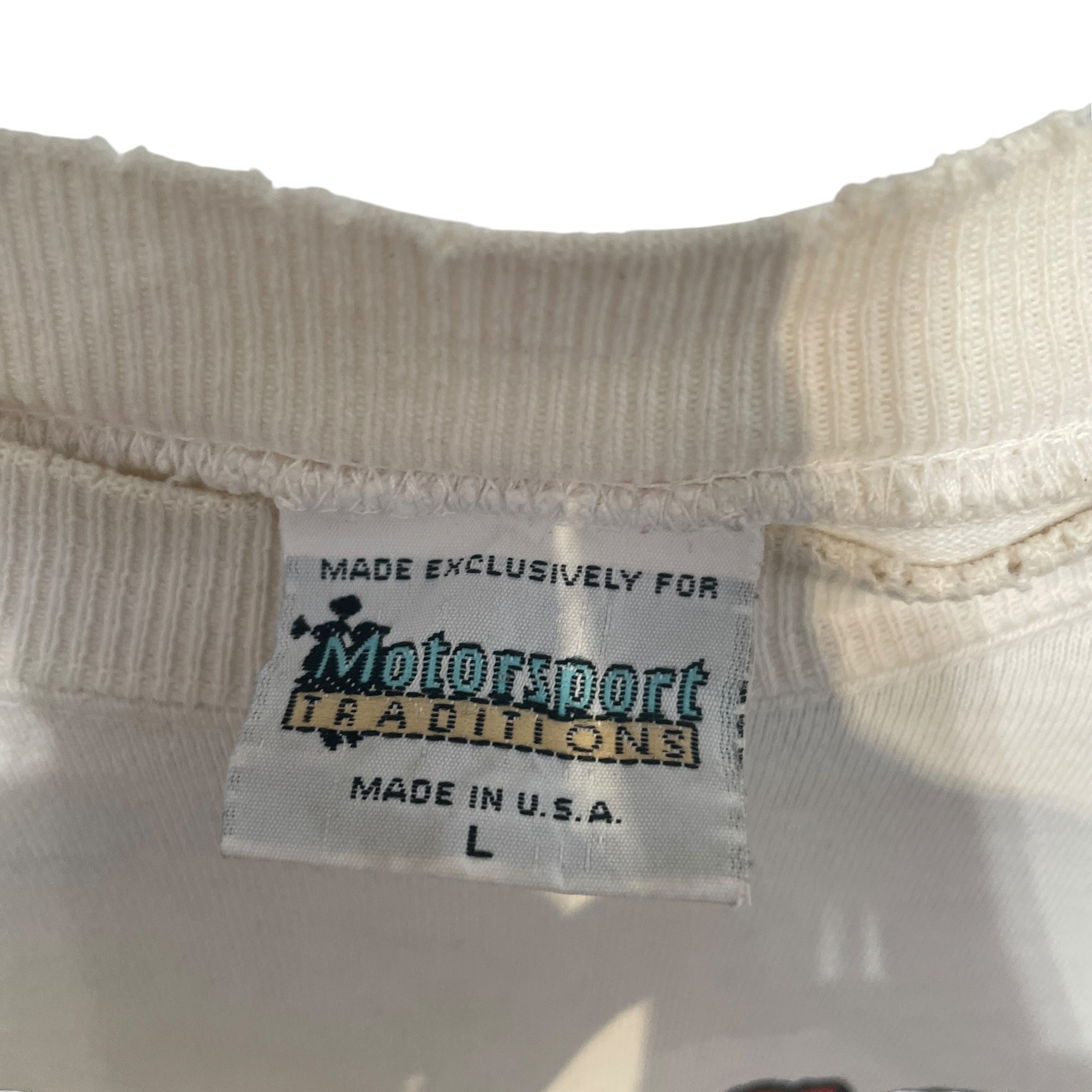 Vintage Motorsports Traditions/T-Shirt/L/Cotton/WHT/Graphic/1993 NASCAR Winston Cup view 3