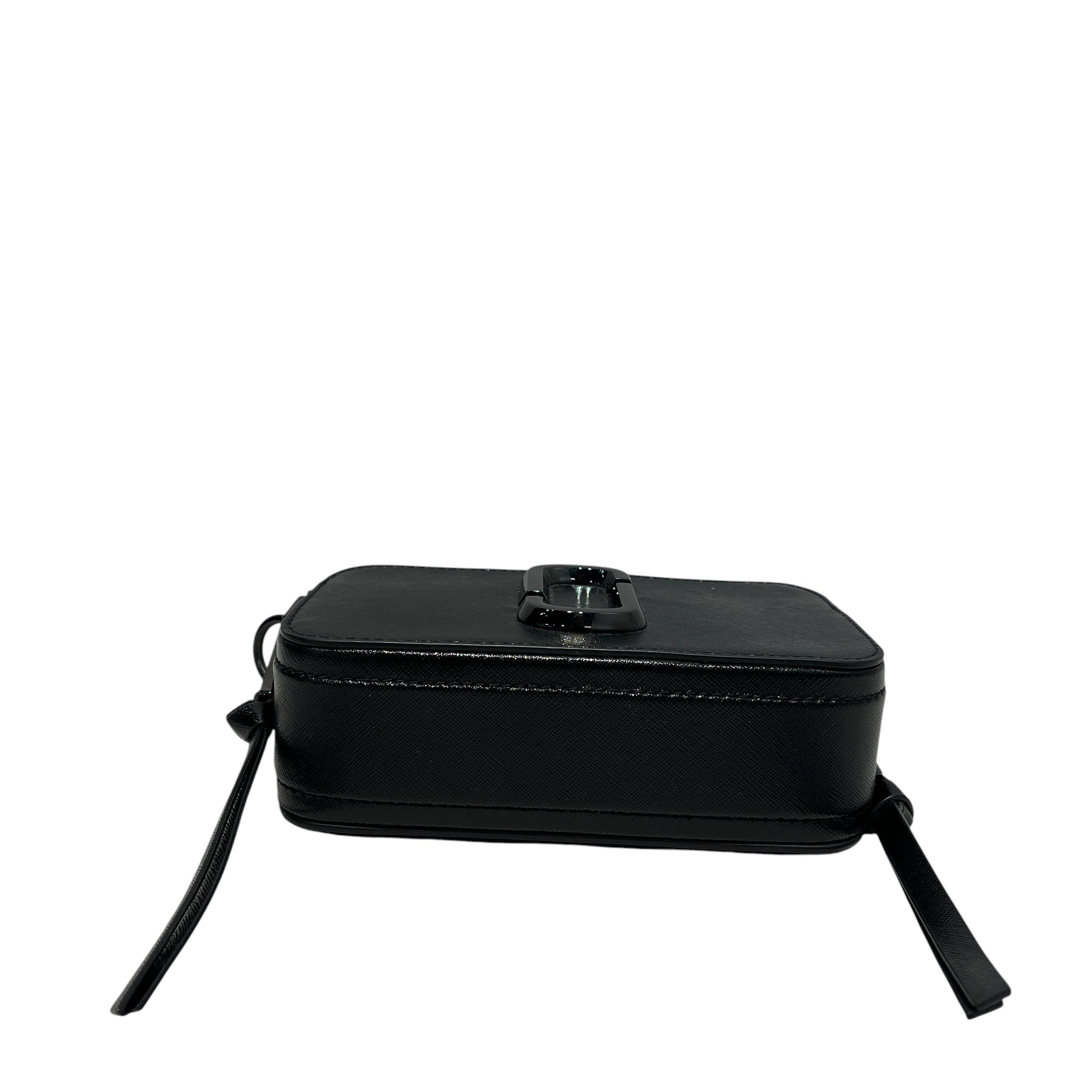 MARC JACOBS/Cross Body Bag/Leather/BLK/SNAPSHOT/DTM/SAFFIANO view 3