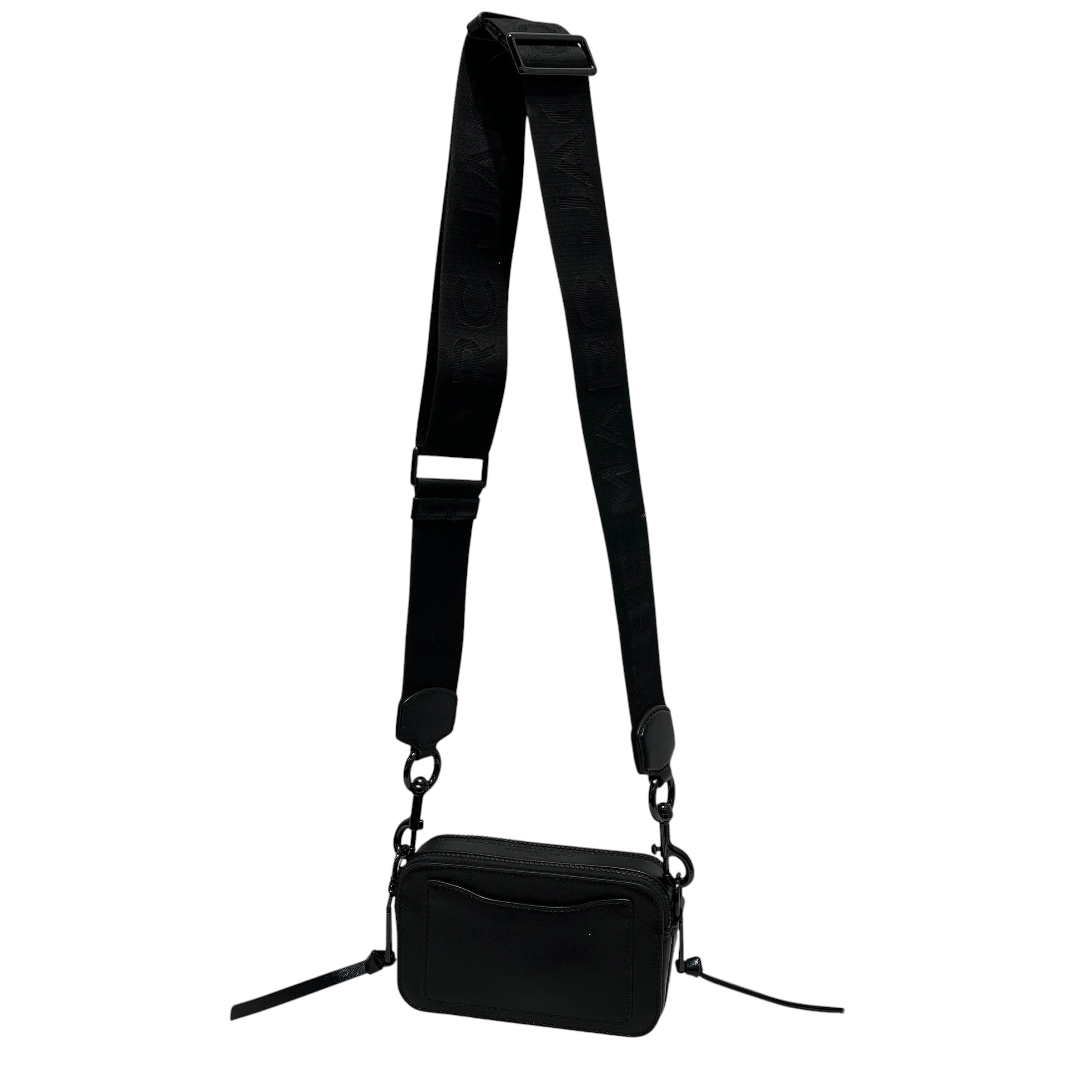 MARC JACOBS/Cross Body Bag/Leather/BLK/SNAPSHOT/DTM/SAFFIANO view 2