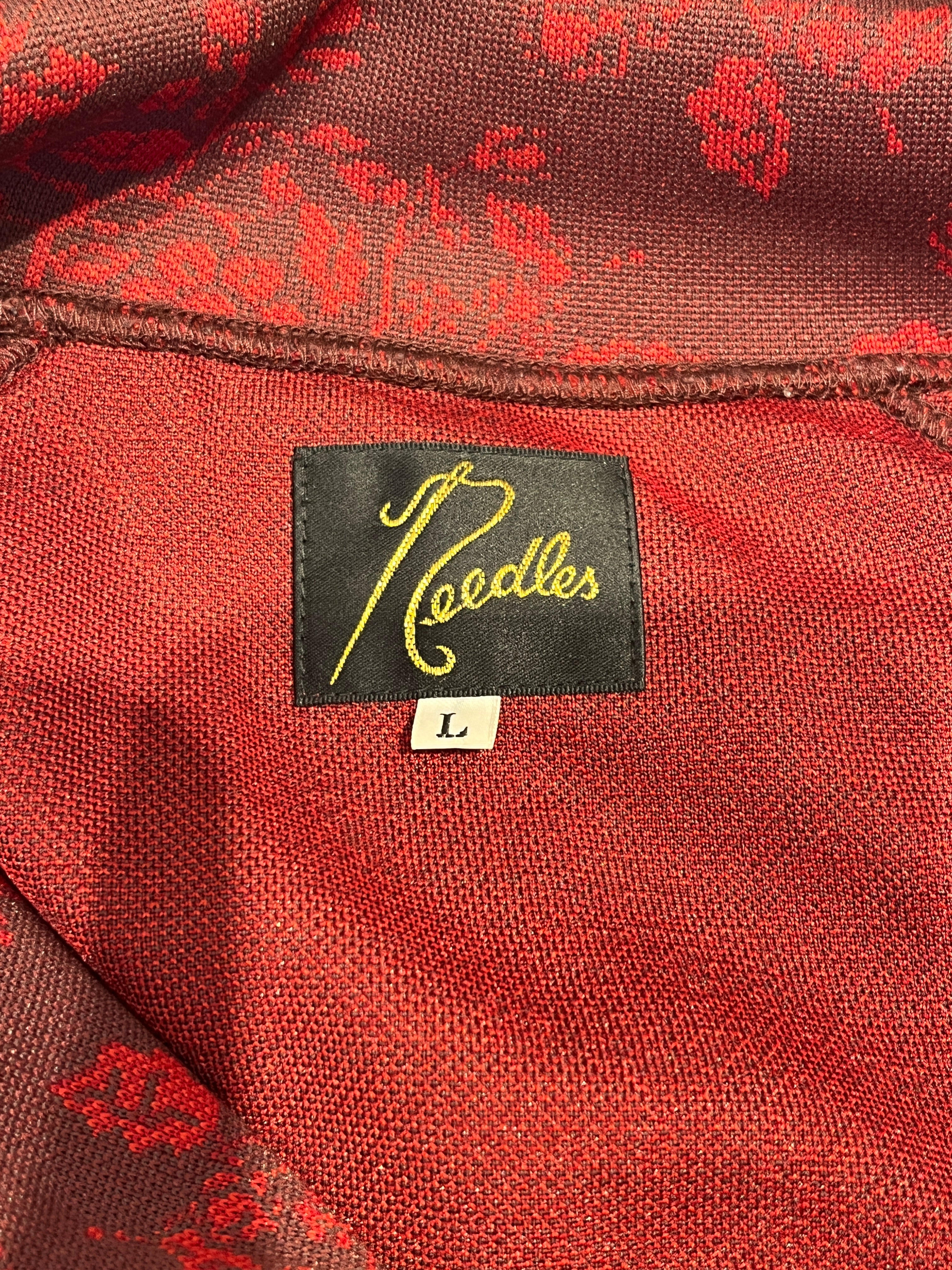 Needles/Windbreaker/L/Polyester/RED/Single Breasted/All Over Print/ view 4