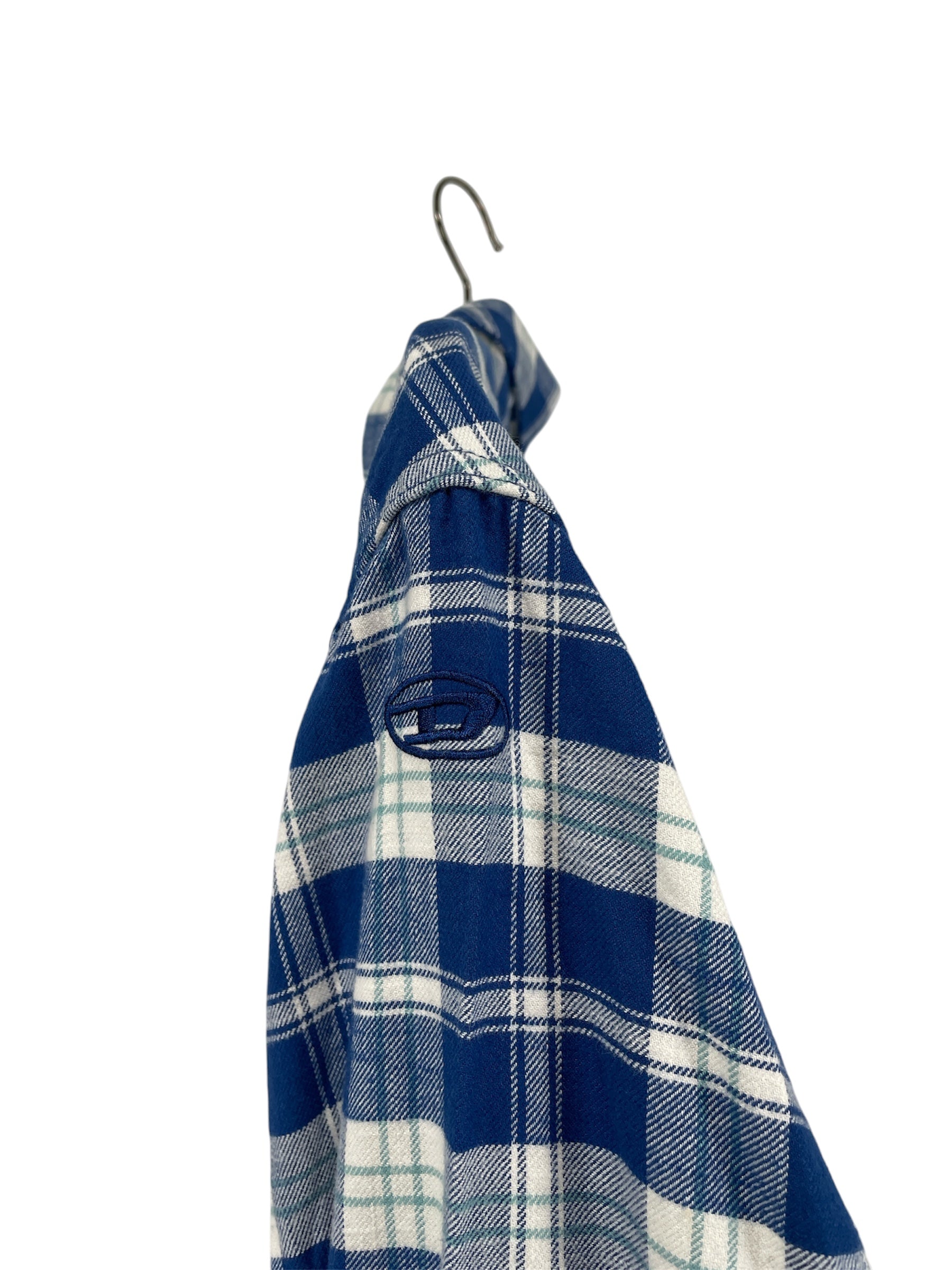 DIESEL/Flannel Shirt/50/Cotton/BLU/Plaid/S-UMBE-CHECK-NW view 2