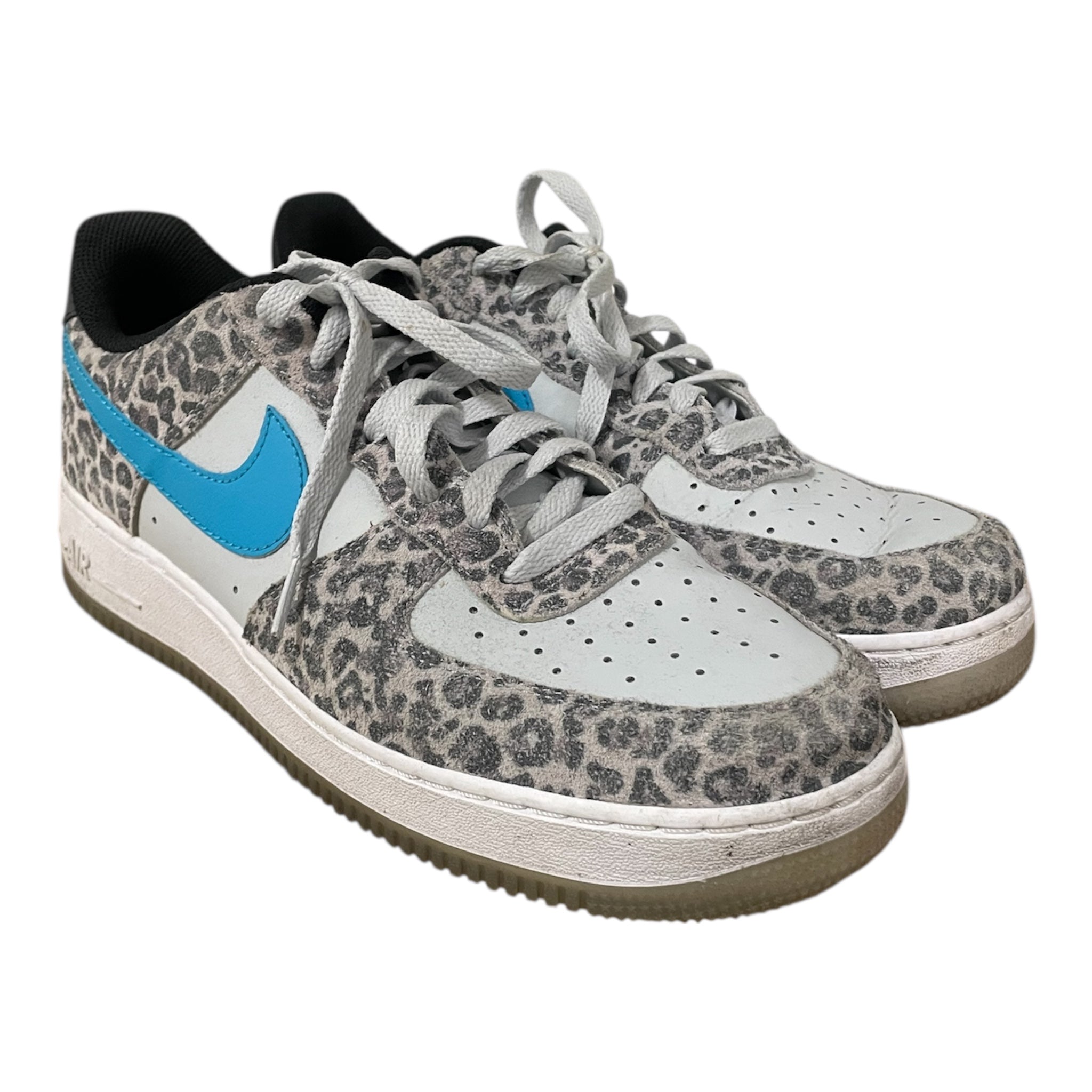 NIKE/Low-Sneakers/US 10.5/Animal Pattern/Leather/GRY/AIR FORCE 1 SNOW LEOPARD view 1