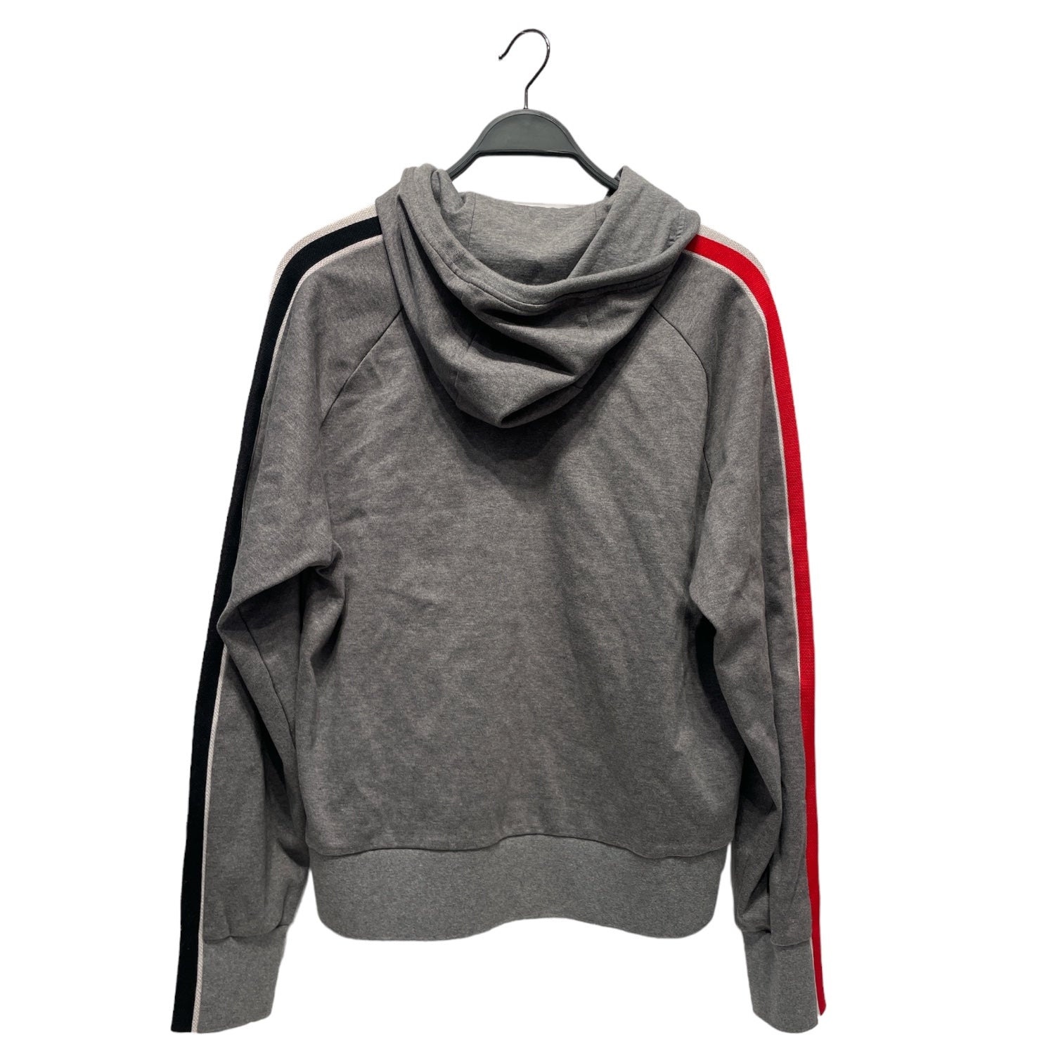 THOM BROWNE. NEW YORK/Hoodie/SS/Stripe/Cotton/GRY/Pullover/Interlock Hoodie RWB Stripe view 2