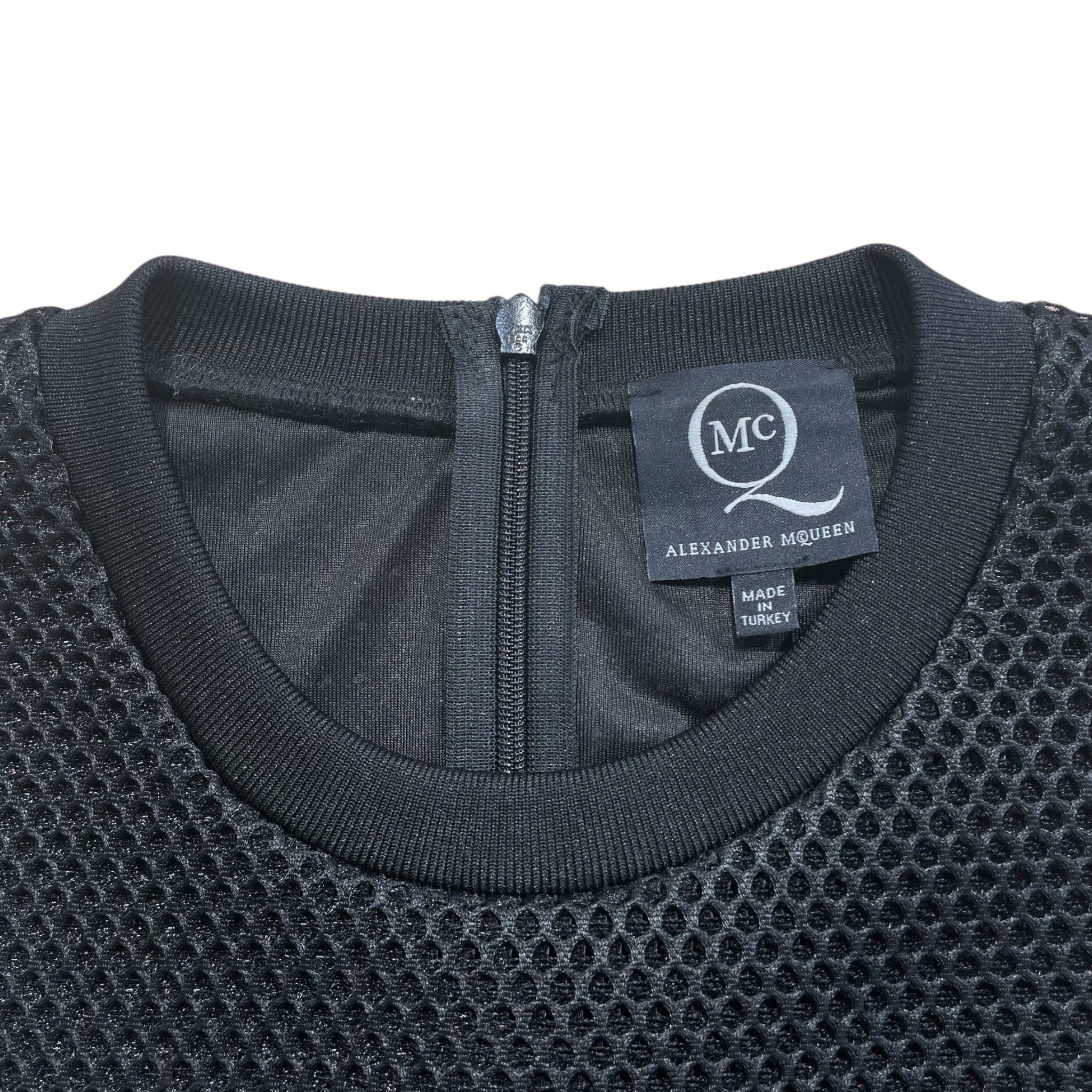 Alexander McQueen/SL Dress/XS/Polyester/BLK/MCQ DRESS view 3
