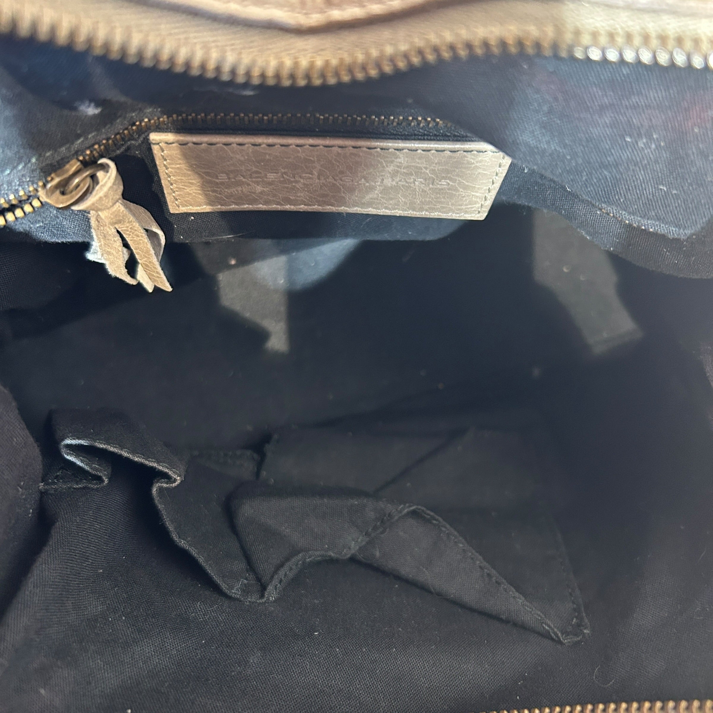 BALENCIAGA/Hand Bag/Leather/GRY/City Bag view 4