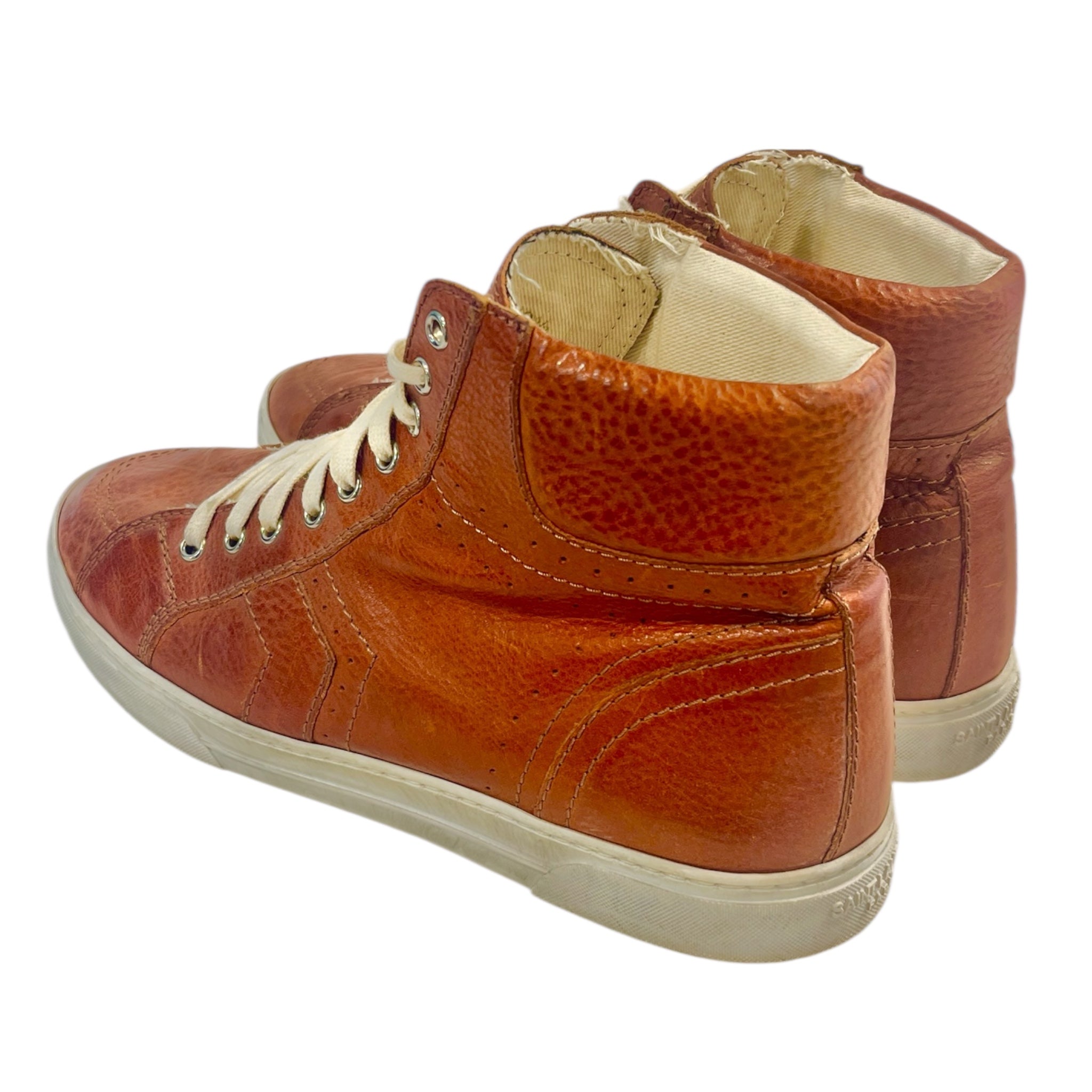 SAINT LAURENT/Hi-Sneakers/EU 43.5/Leather/BRW/g487127 view 2