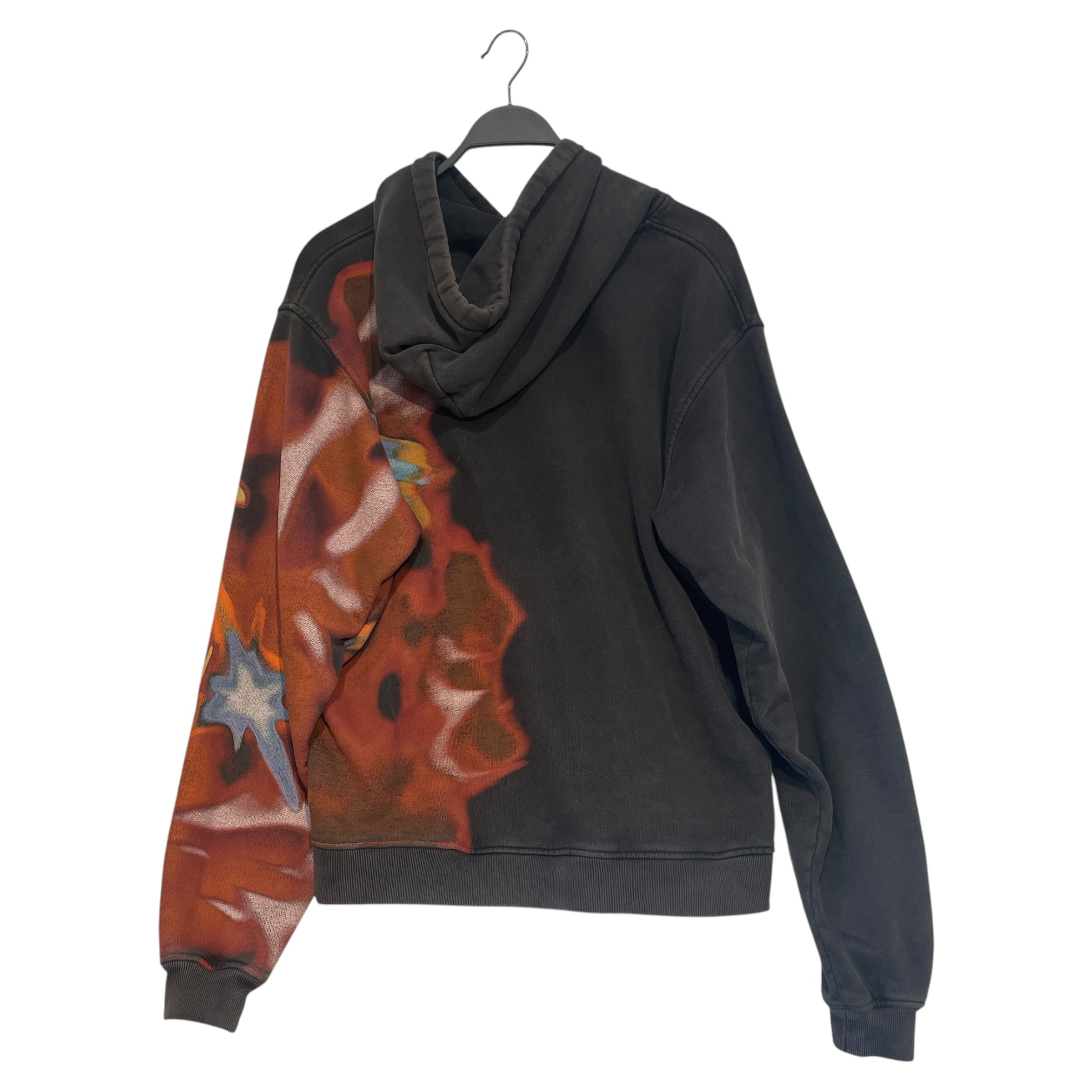 AMBUSH/Hoodie/S/All Over Print/Cotton/GRY/Red Graphic Print Hoodie view 2