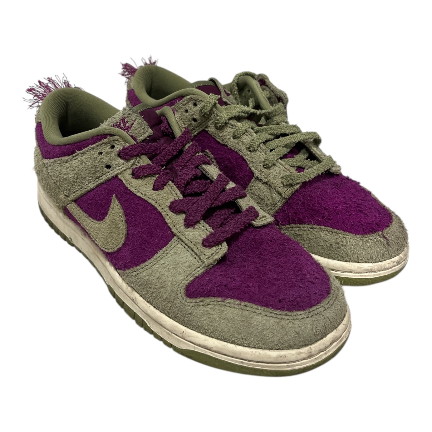 NIKE/Low-Sneakers/US 8/Stripe/Suede/GRN/IB2990-500 / Retro SE Panda view 1
