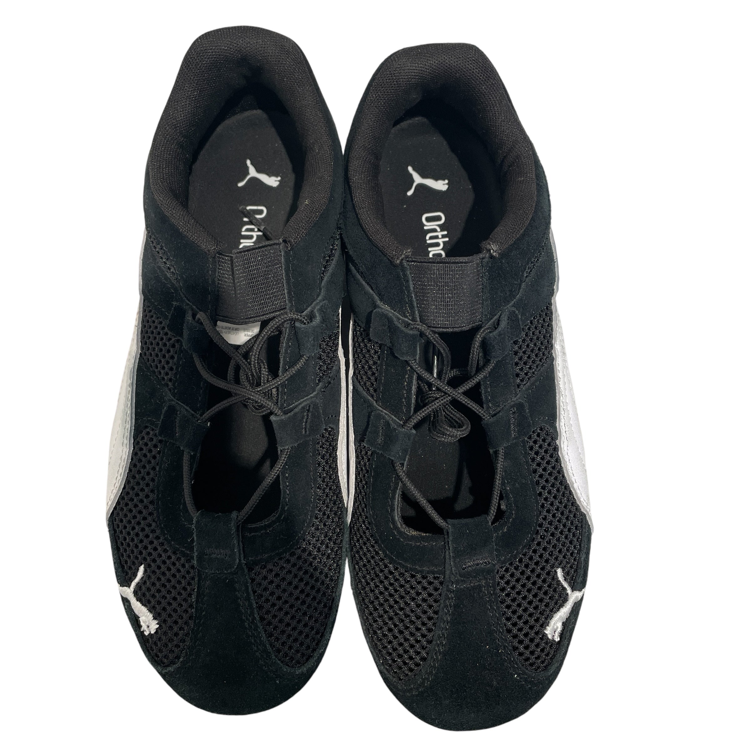 PUMA/Flat Shoes/US 8/Cotton/BLK/speedcat go view 3