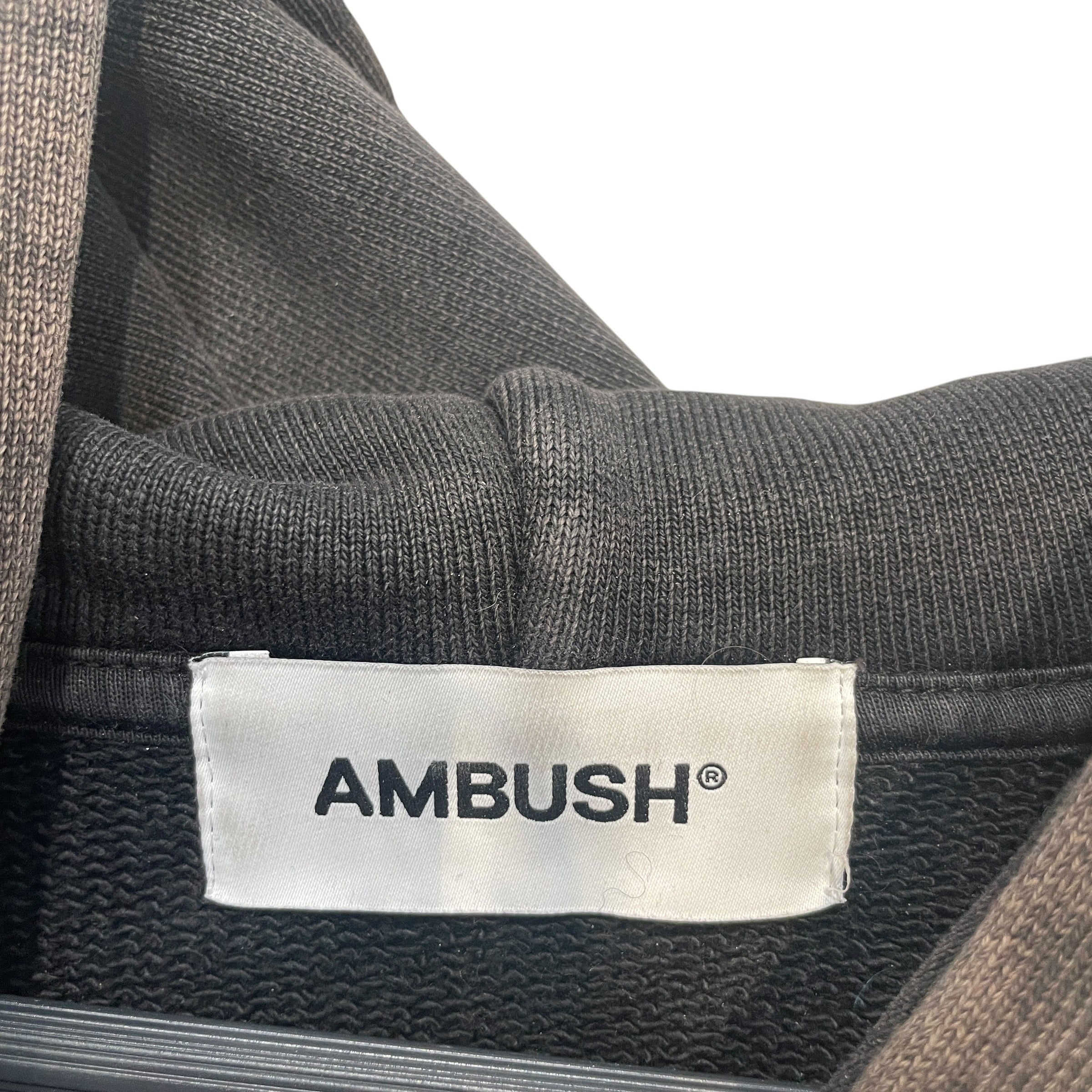 AMBUSH/Hoodie/S/All Over Print/Cotton/GRY/Red Graphic Print Hoodie view 3