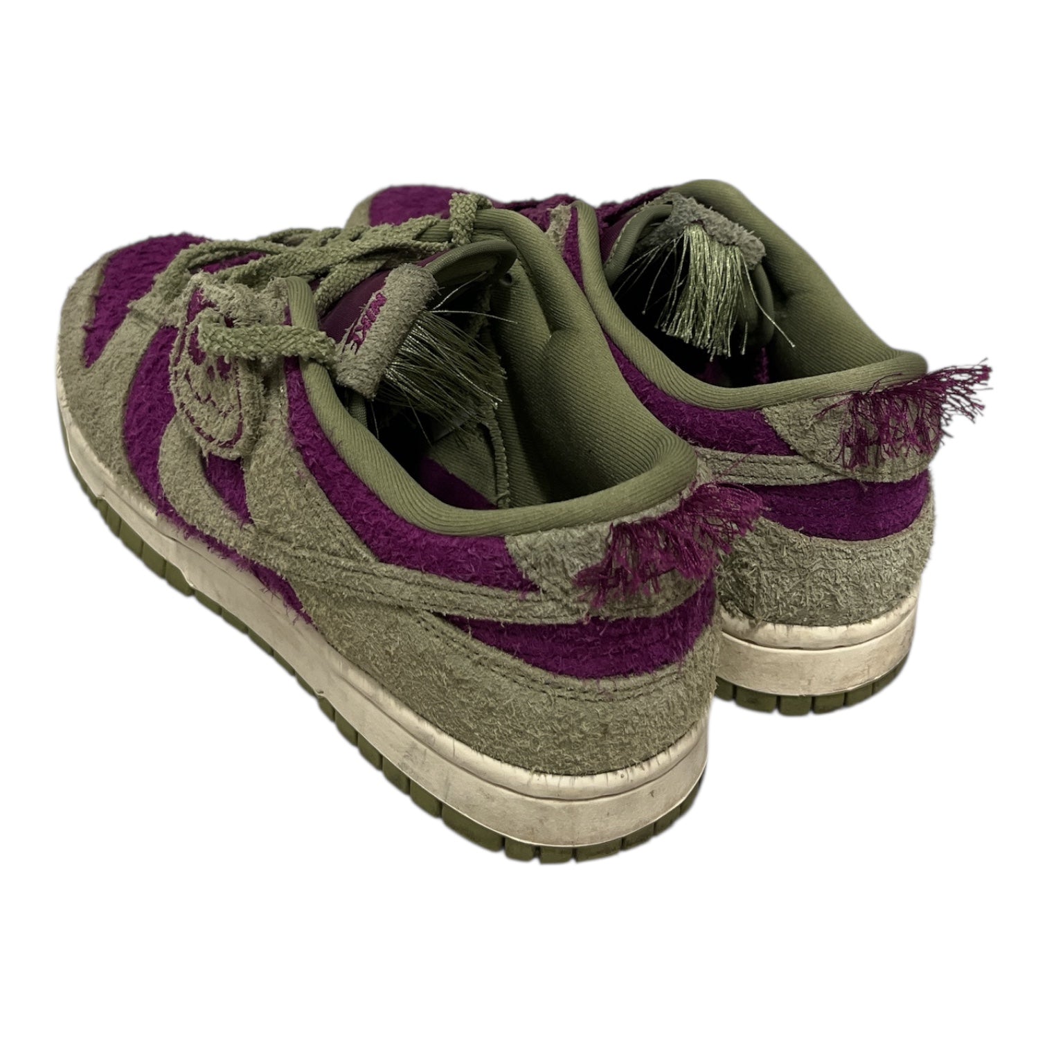 NIKE/Low-Sneakers/US 8/Stripe/Suede/GRN/IB2990-500 / Retro SE Panda view 2