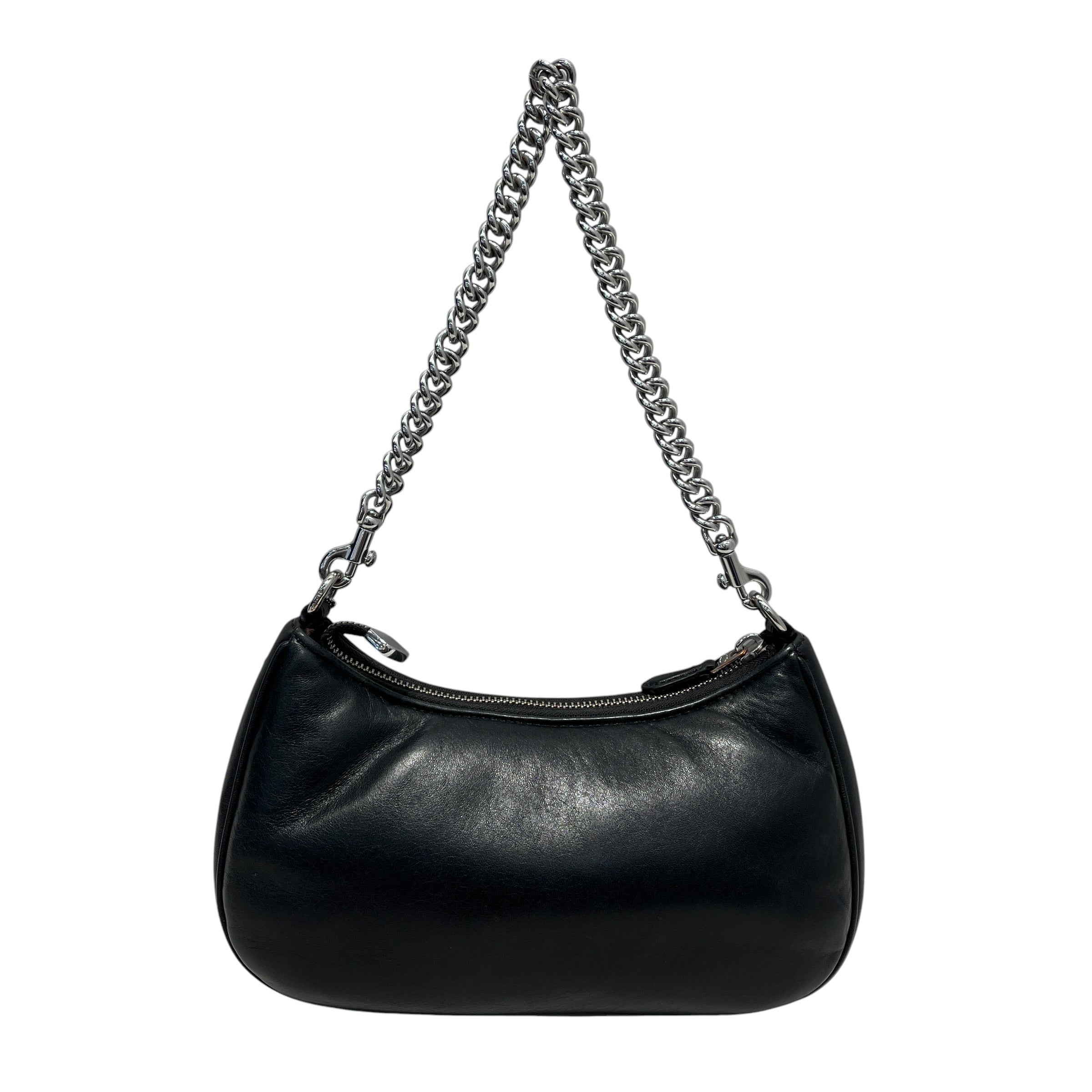 COACH/Hand Bag/Leather/BLK/TERI SHOULDER/QUILTED C/SILVER view 2