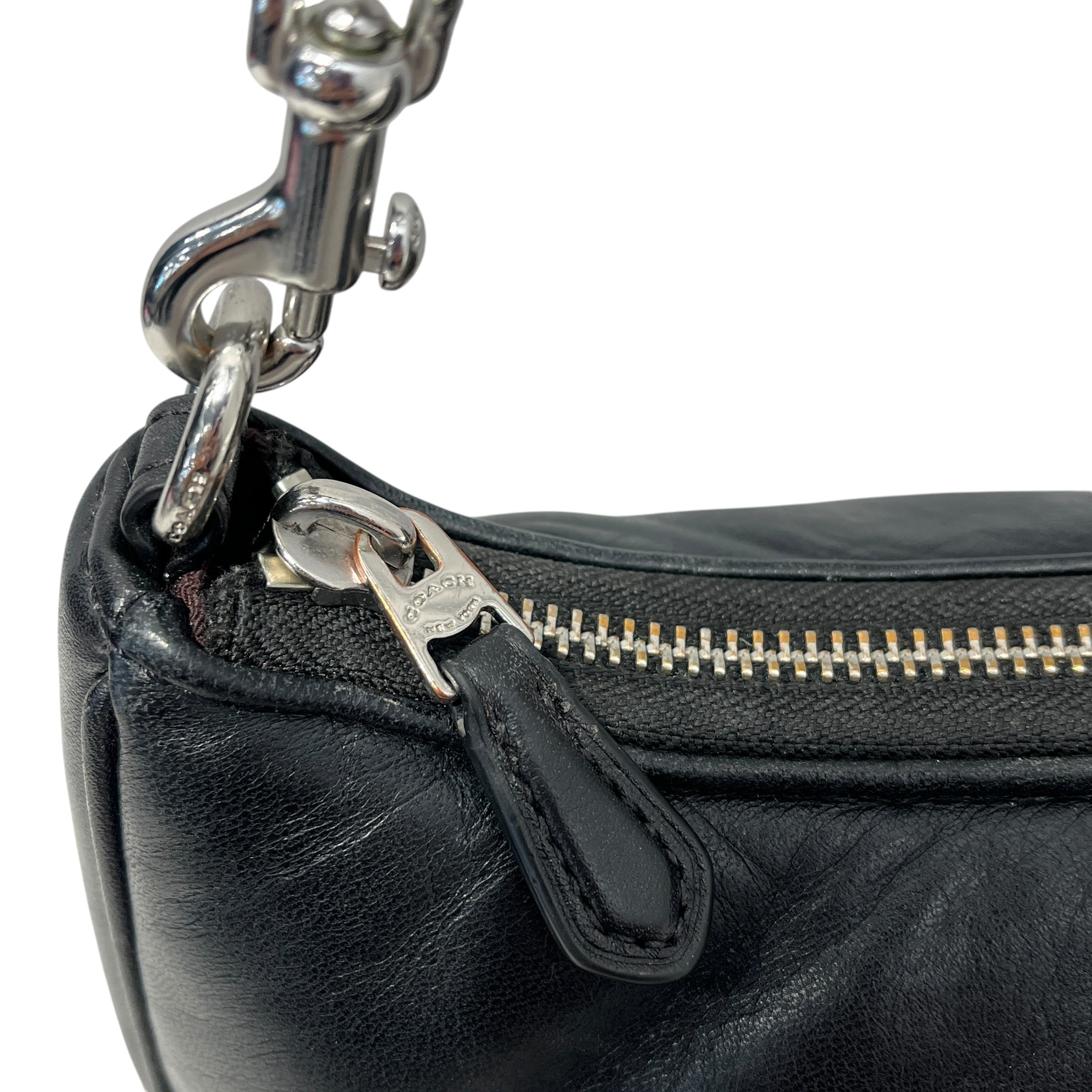 COACH/Hand Bag/Leather/BLK/TERI SHOULDER/QUILTED C/SILVER view 8