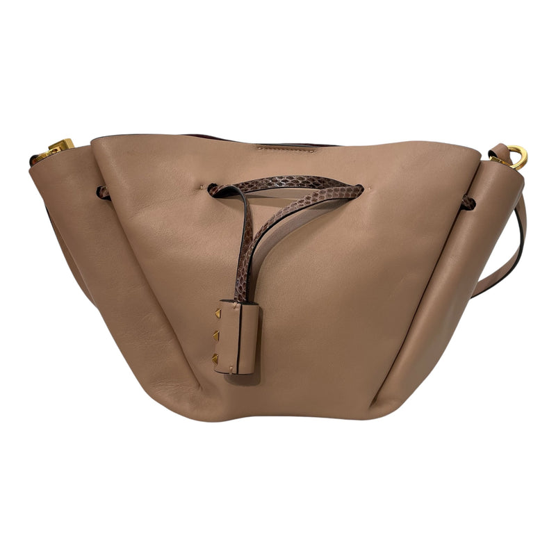 VALENTINO GARAVANI/Cross Body Bag/Leather/PNK/