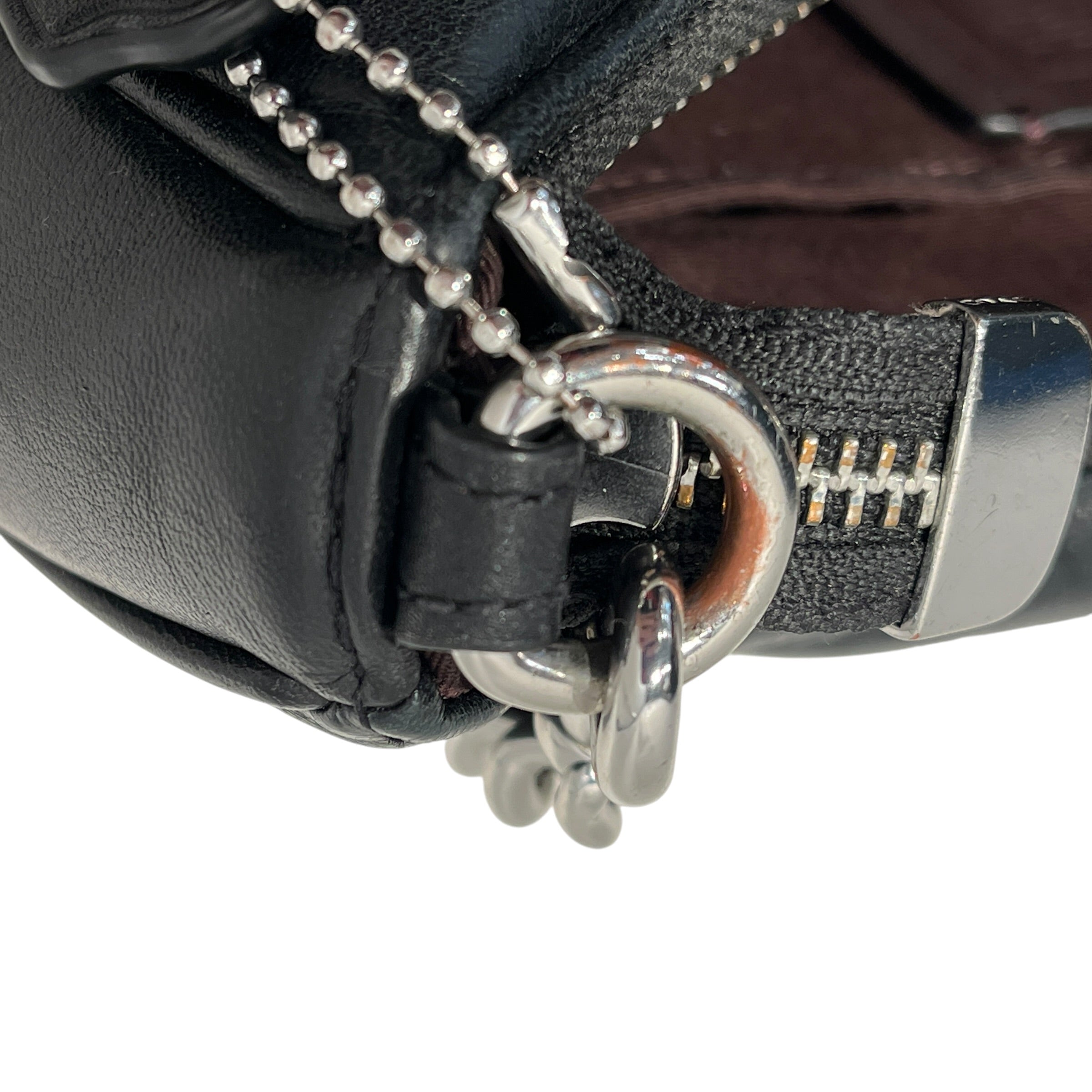 COACH/Hand Bag/Leather/BLK/TERI SHOULDER/QUILTED C/SILVER view 7