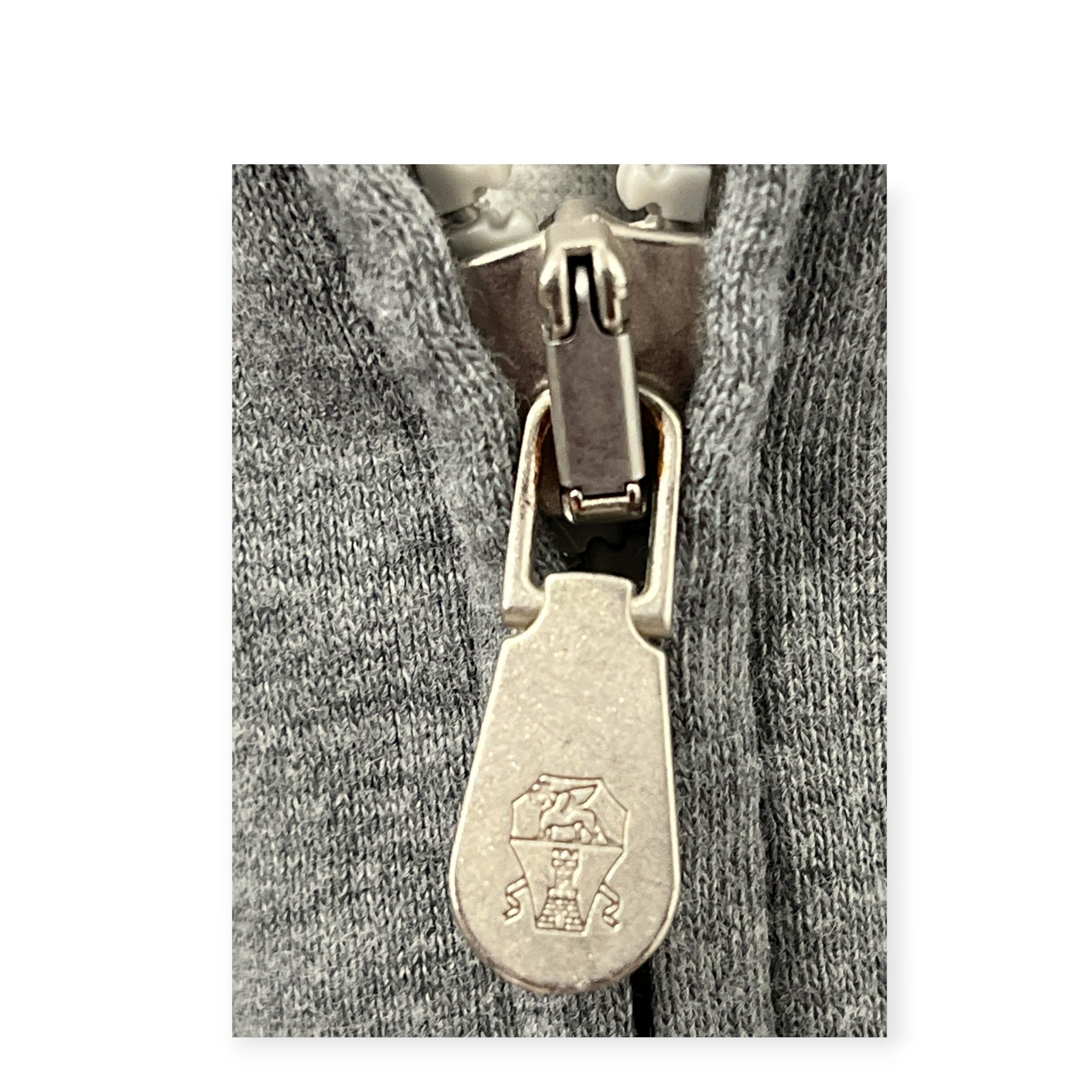 BRUNELLO CUCINELLI/Zip Up Hoodie/M/Cotton/GRY/HOODIE VEST DOUBLE ZIP view 5