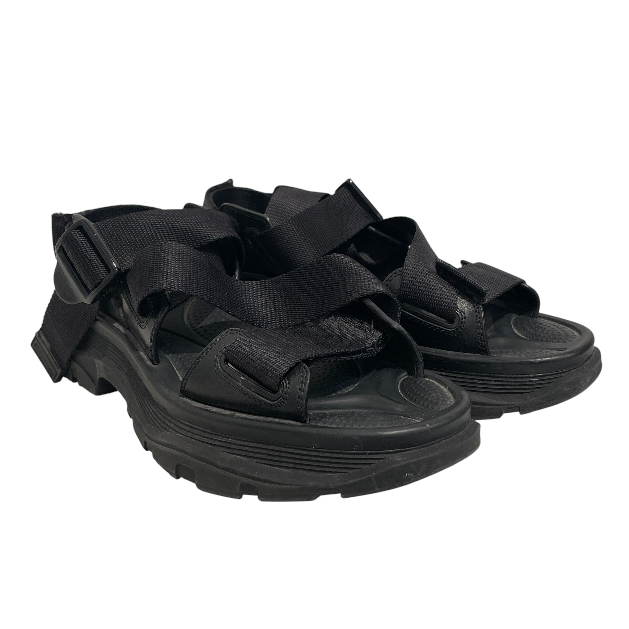 Alexander McQueen/Sandals/EU 40/BLK/ view 1