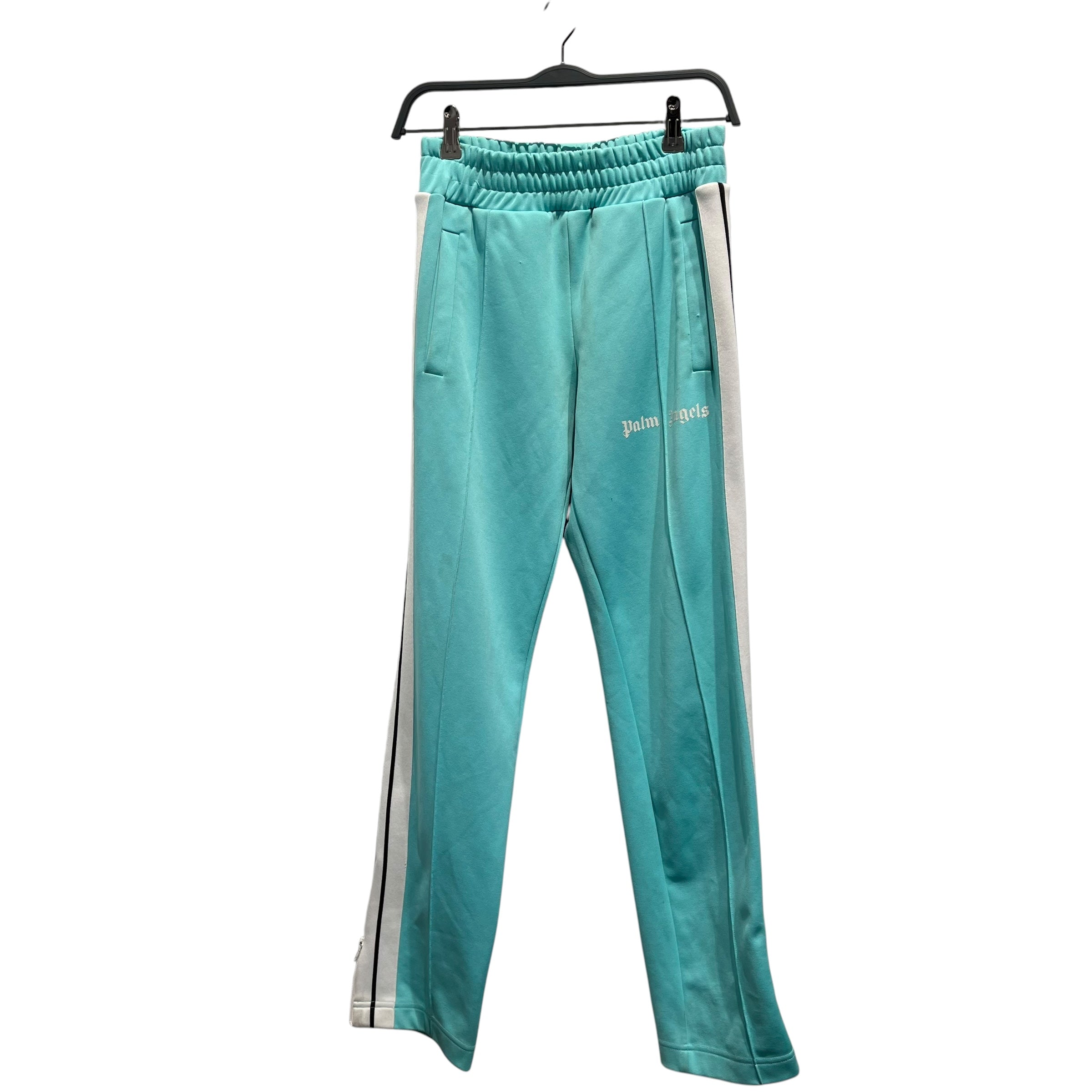 Palm Angels/Pants/XS/Cotton/BLU/TEAL TRACK PANT view 1