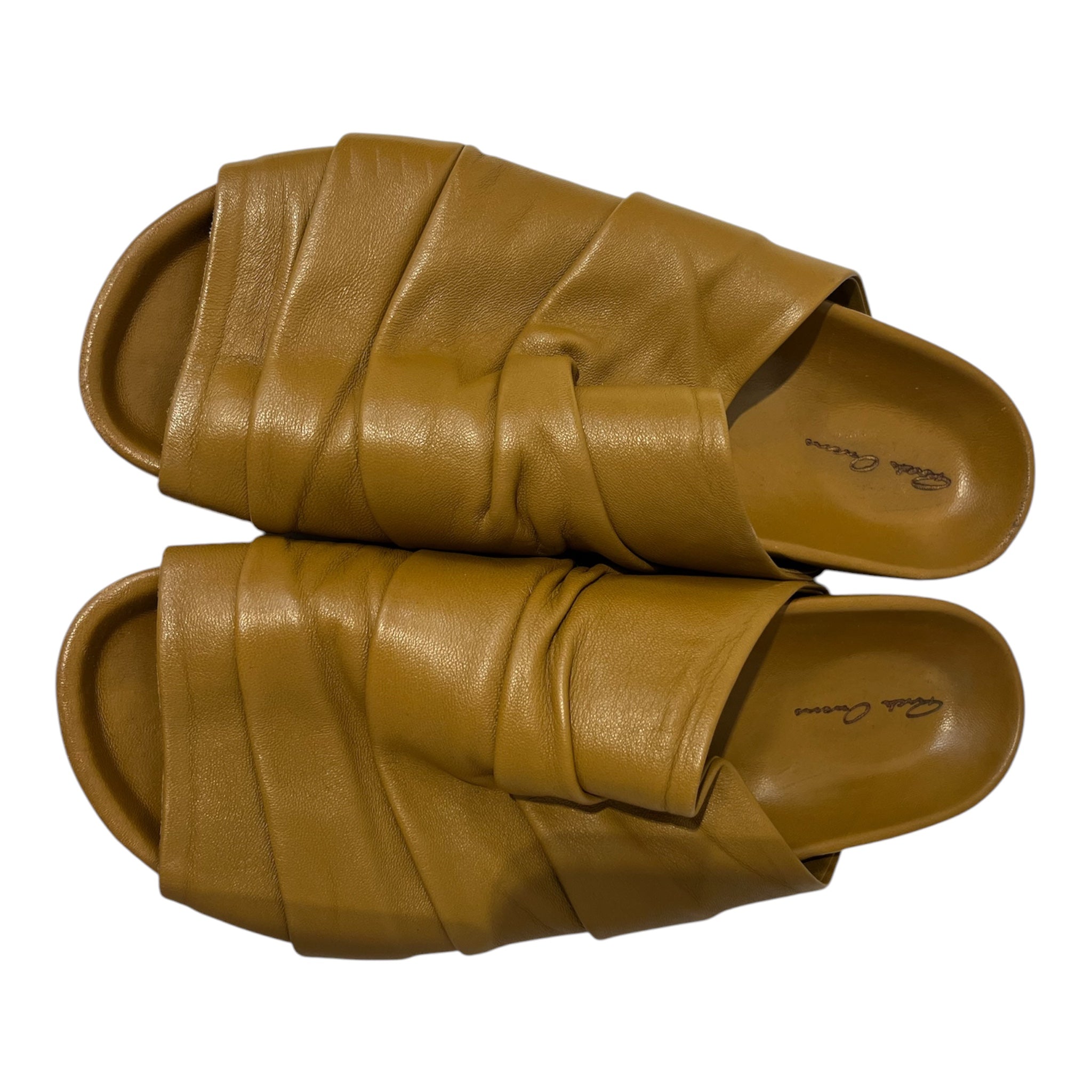 Rick Owens/Sandals/EU 39/Leather/CML/U-Tip/granola draped sandals view 2