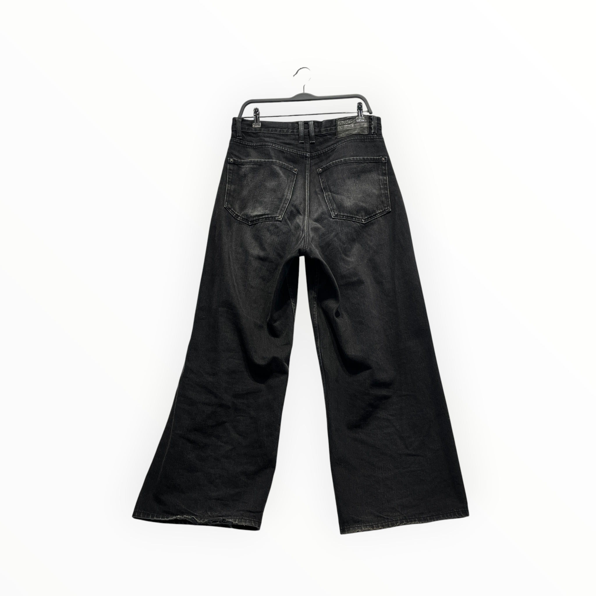 K-TWO STUDIOS/Pants/M/Denim/BLK/selvedge washed jeans view 2