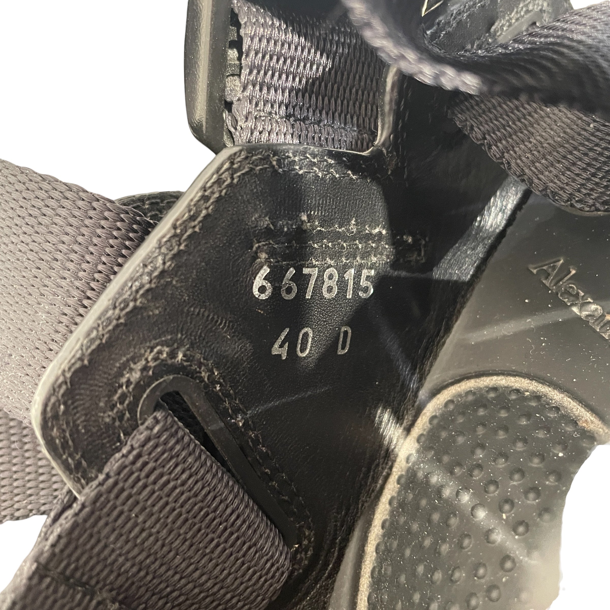 Alexander McQueen/Sandals/EU 40/BLK/ view 5