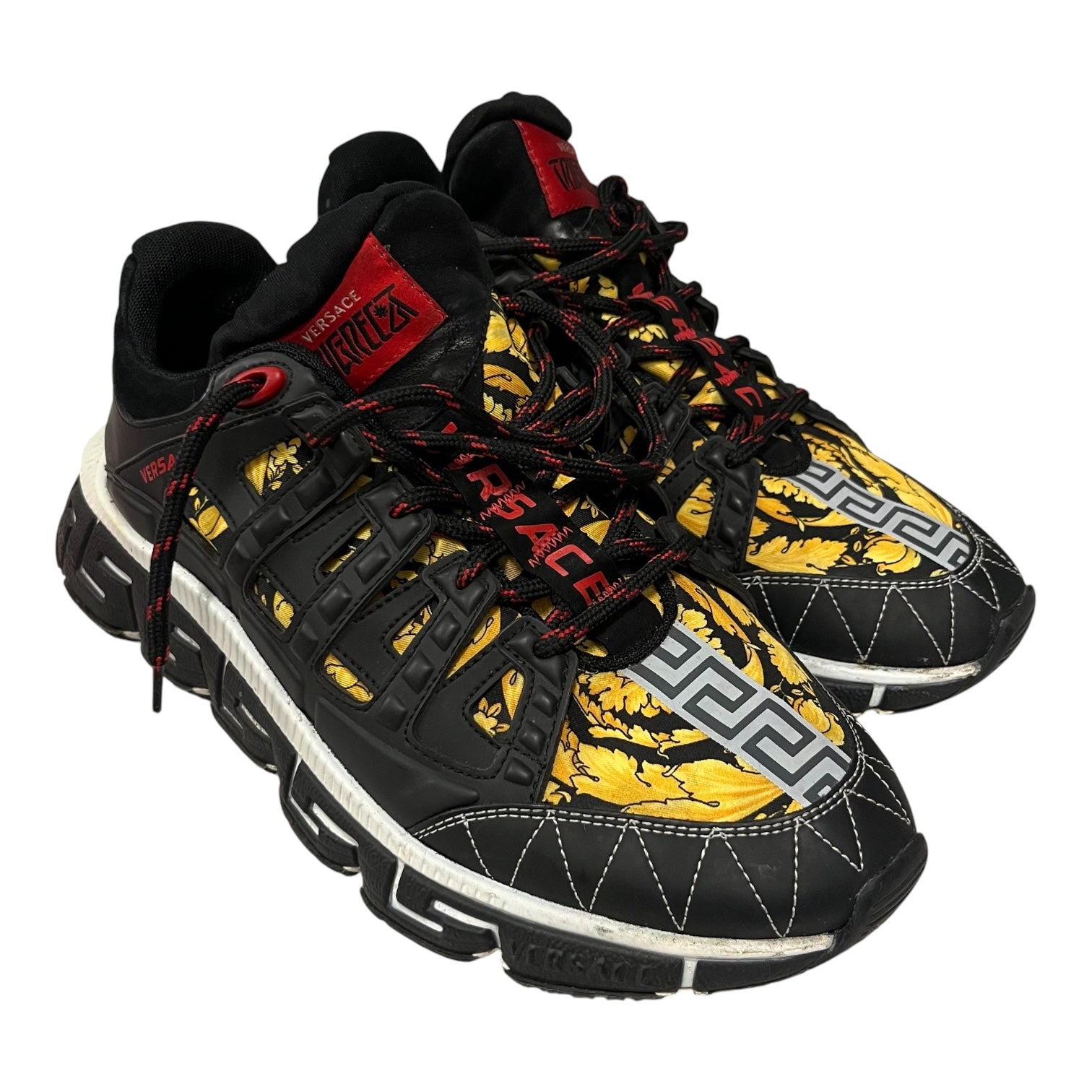 VERSACE/Low-Sneakers/EU 42/BLK/trigreca view 1