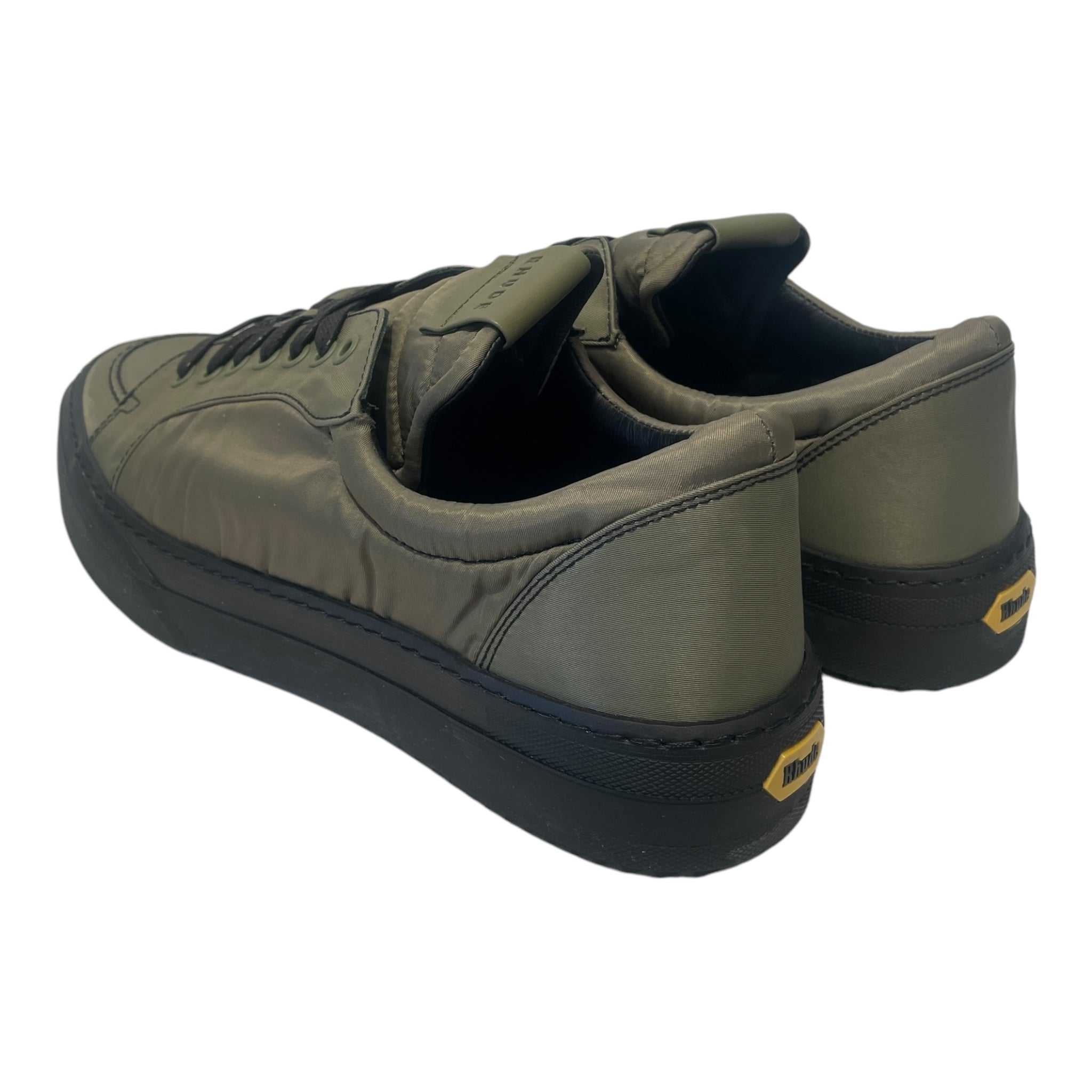 RHUDE/Low-Sneakers/US 12/Nylon/GRN/ view 2