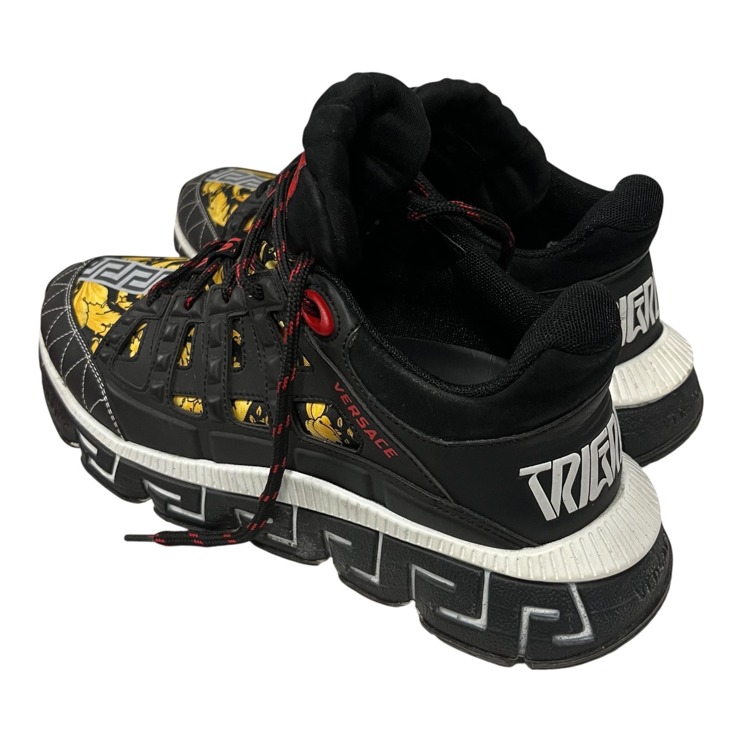 VERSACE/Low-Sneakers/EU 42/BLK/trigreca view 2