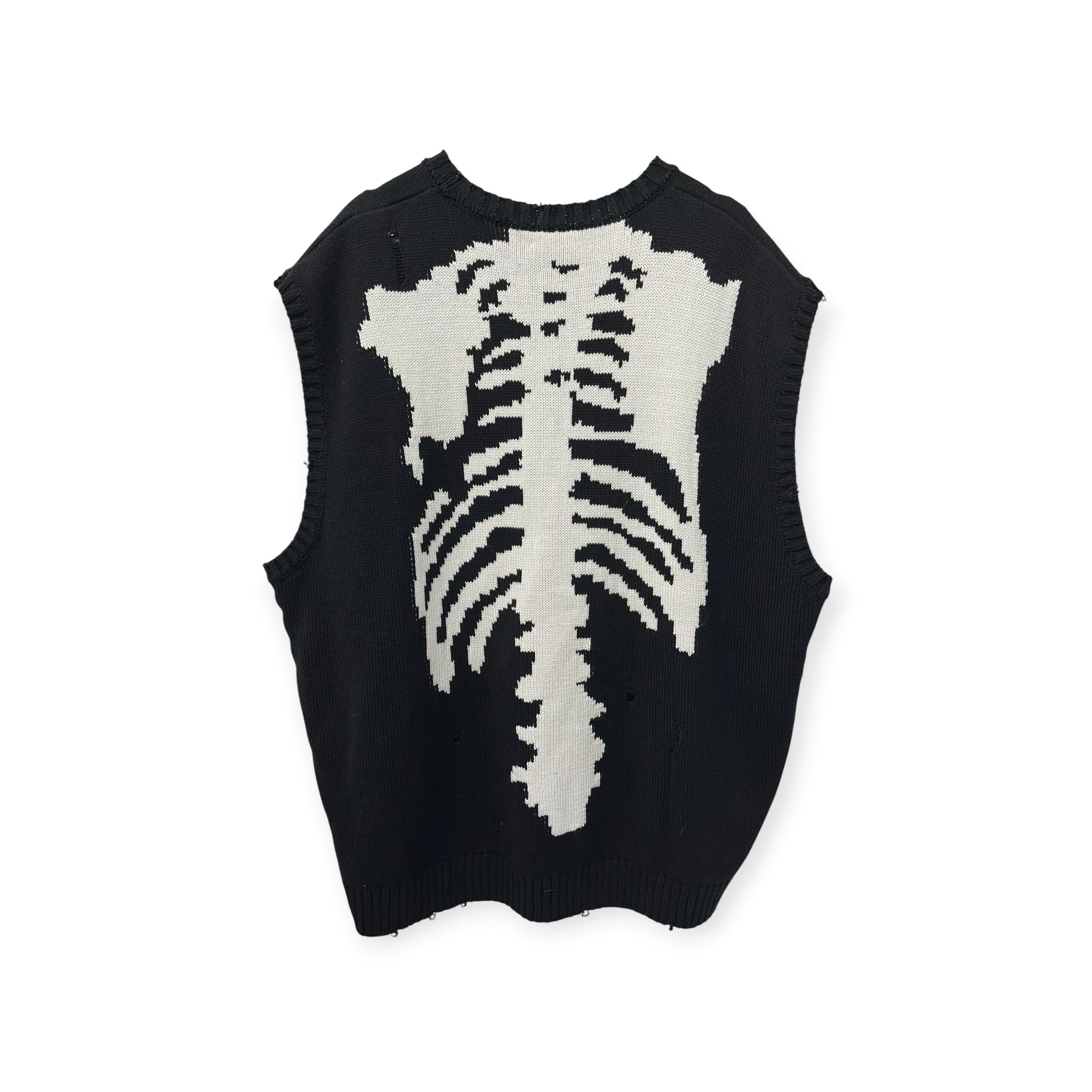 KAPITAL/Vest/5/Cotton/BLK/KAPITAL 5G SWEATER VEST view 2