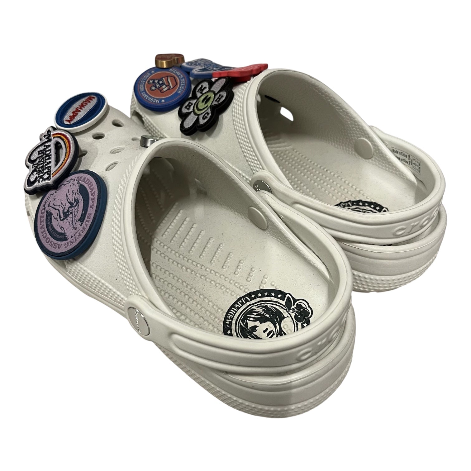 HYSTERIC GLAMOUR/crocs/Madhappy/Sandals/US 7/WHT/with jibbitz view 2