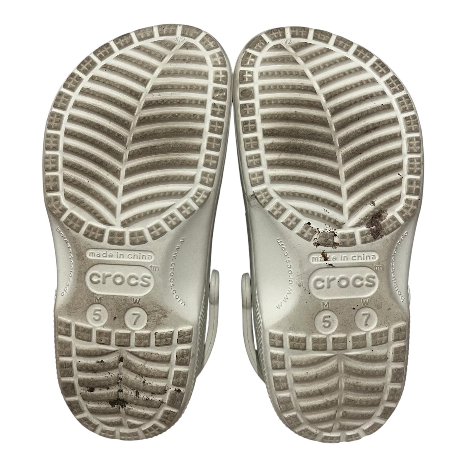 HYSTERIC GLAMOUR/crocs/Madhappy/Sandals/US 7/WHT/with jibbitz view 3