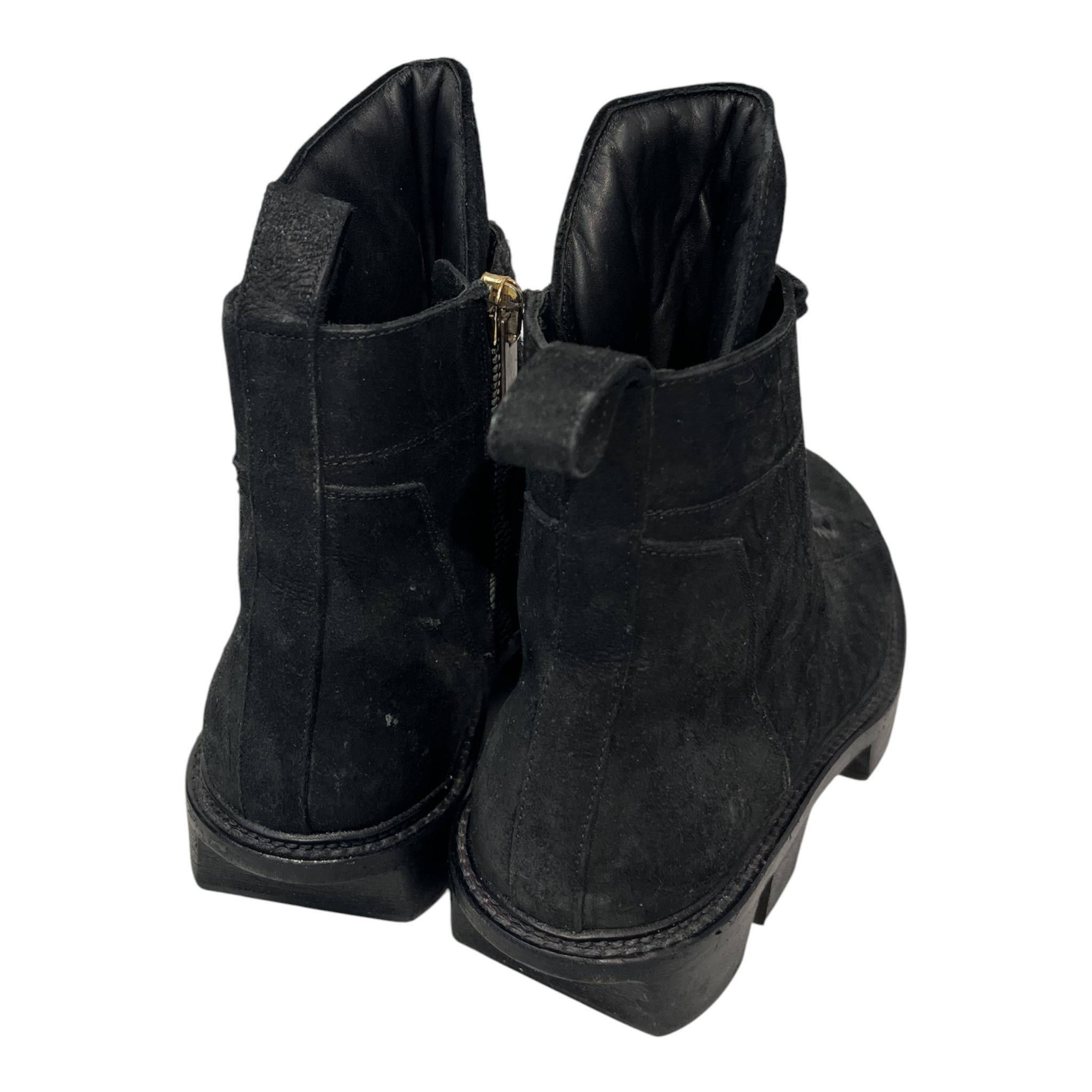 Rick Owens/Lace Up Boots/EU 42/Suede/BLK/PLINTH HIKER BOOTS view 3