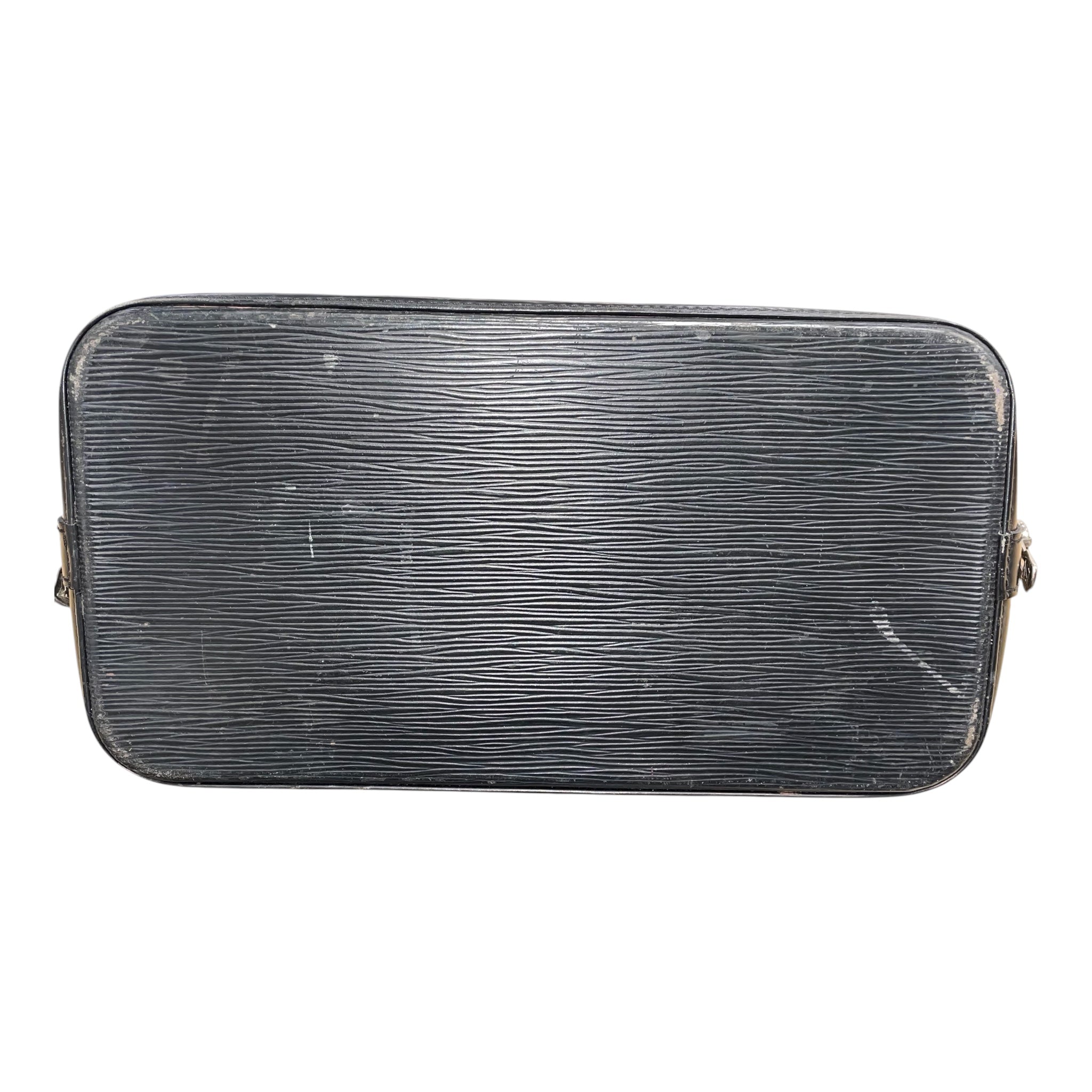 LOUIS VUITTON/Hand Bag/Leather/BLK/EPI I LEATHGER HANDBAG view 3