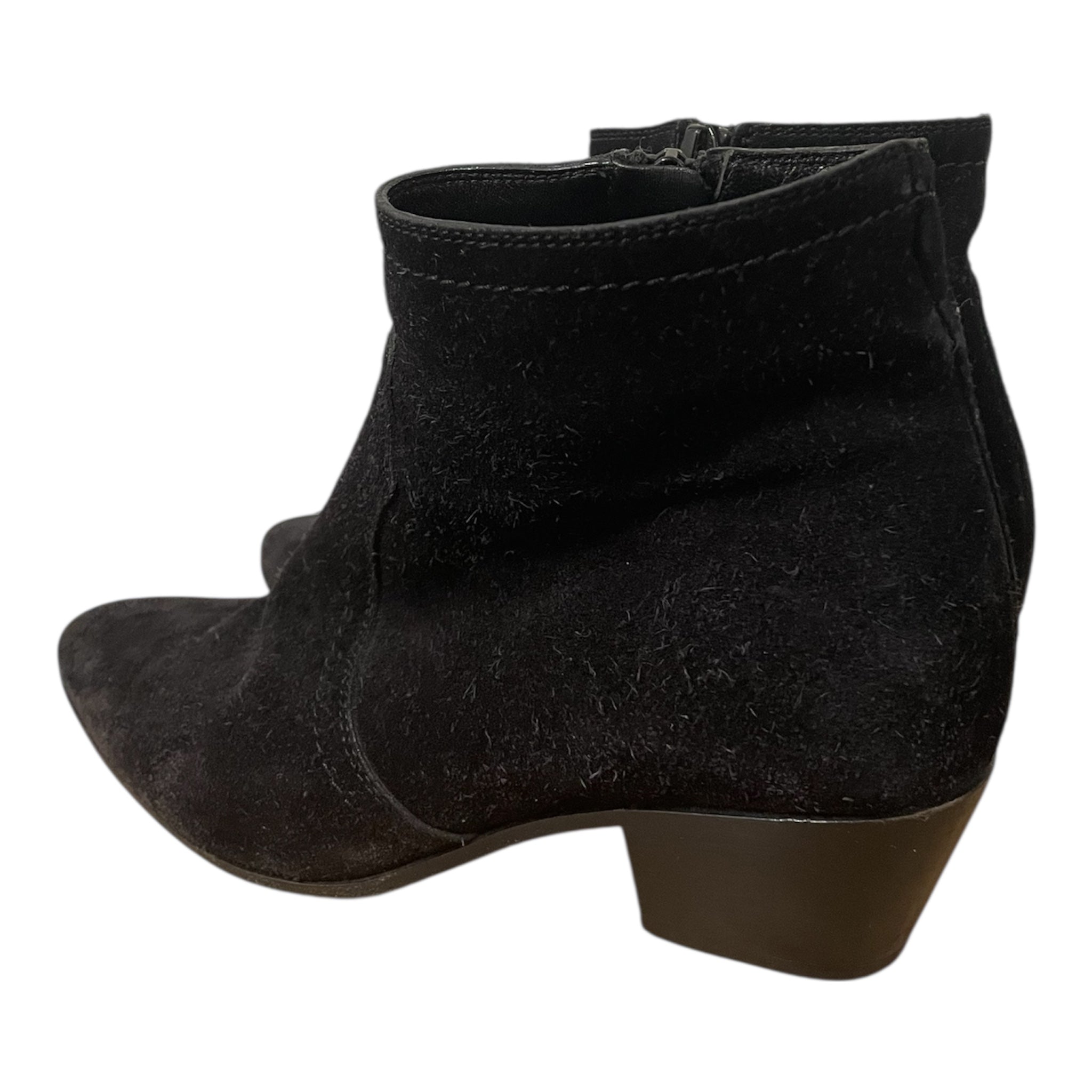 SAINT LAURENT/Ankle Boots/US 6/Suede/BLK/ view 2