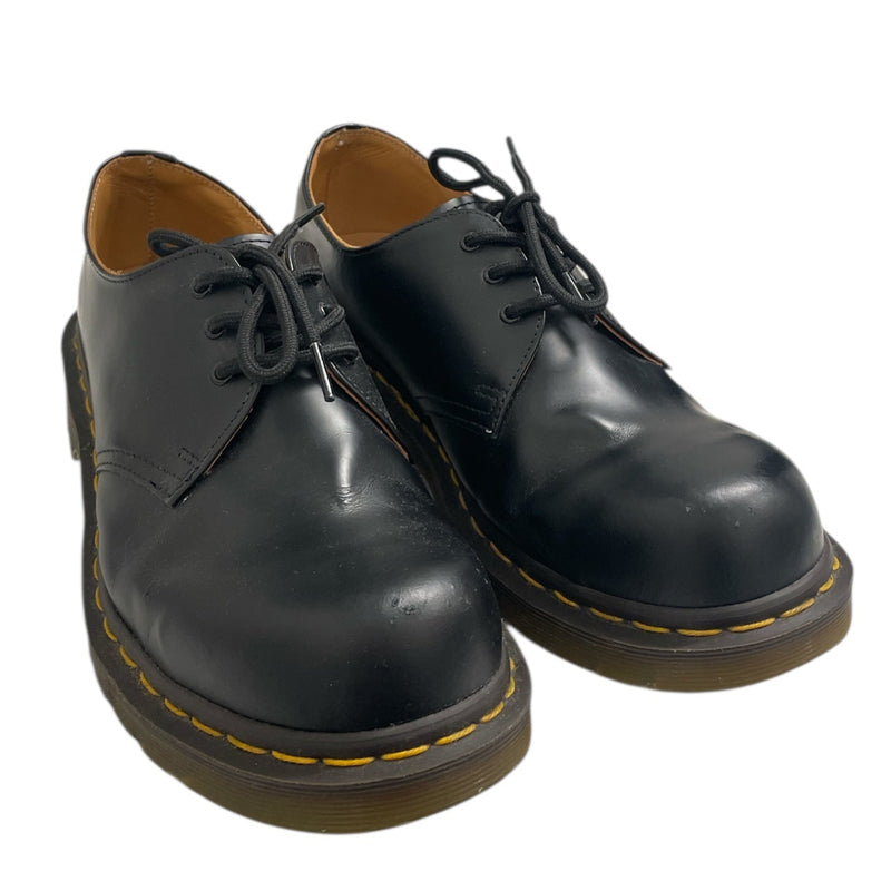 COMME des GARCONS HOMME DEUX/Dr.Martens/Loafers/US 8/Leather/BLK/