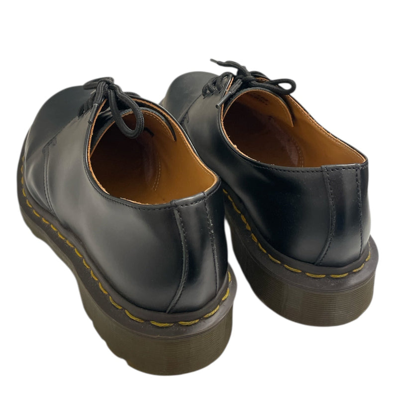 COMME des GARCONS HOMME DEUX/Dr.Martens/Loafers/US 8/Leather/BLK/
