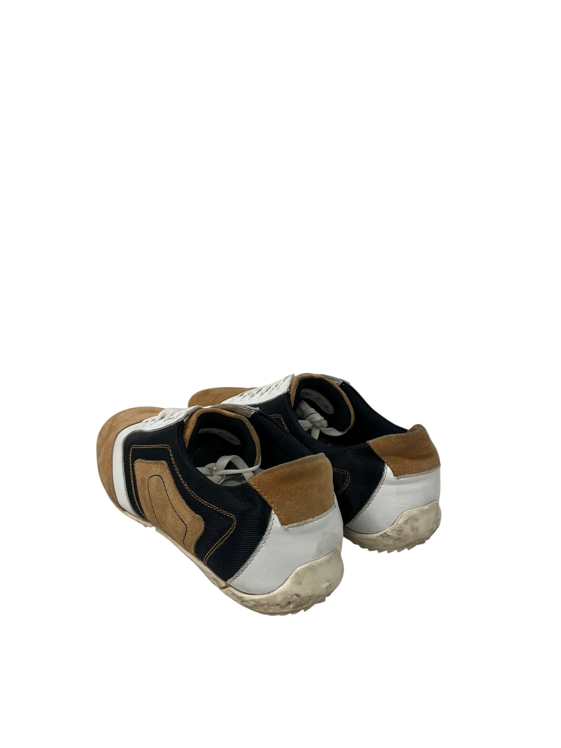 Salvatore Ferragamo/Low-Sneakers/US 10/Suede/BEG/U-Tip/CANVAS SUEDE LOW TOP SNEAKER view 2