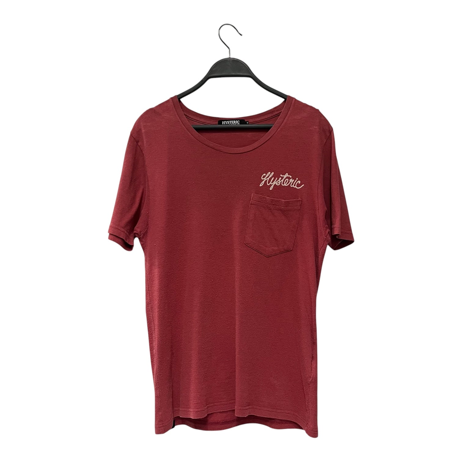 HYSTERIC GLAMOUR/T-Shirt/M/Cotton/RED/motor city pocket view 1