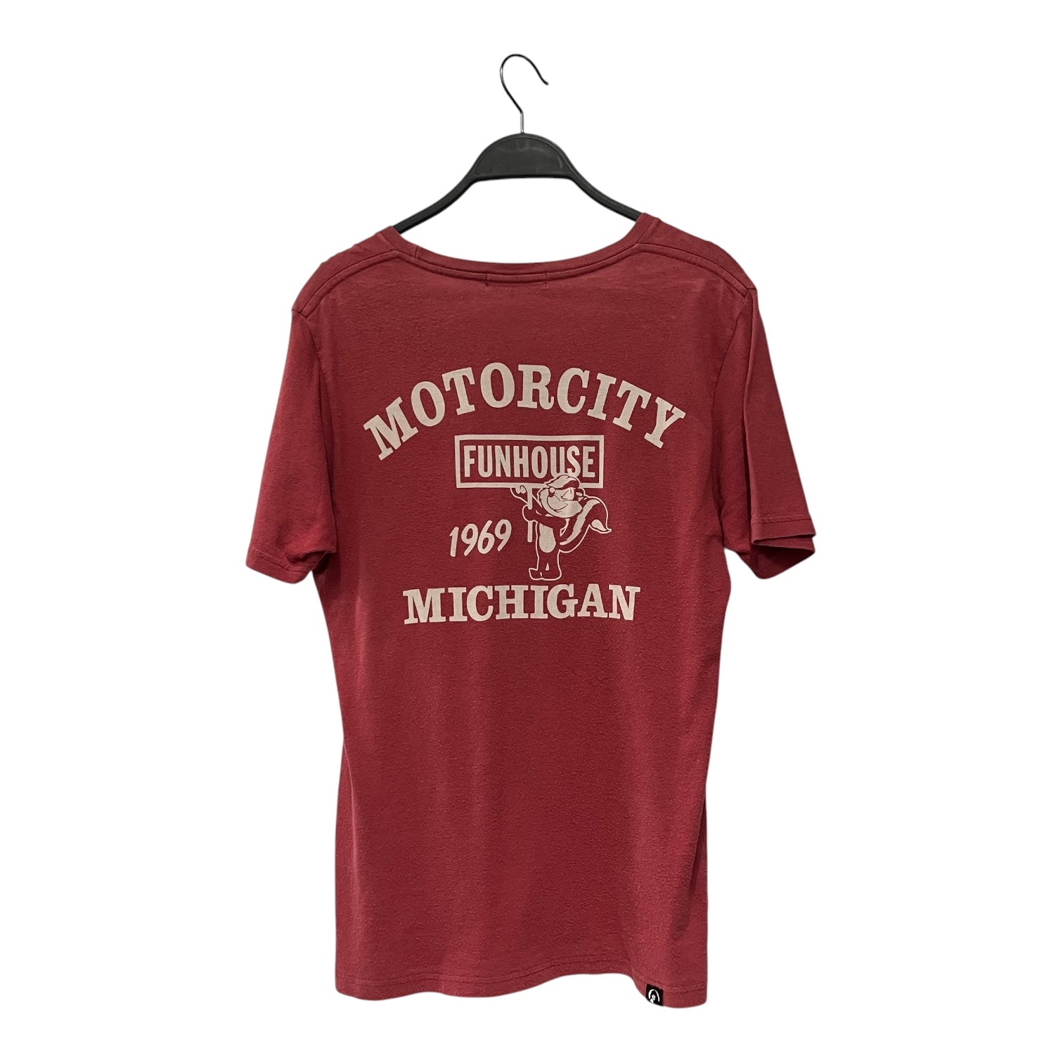HYSTERIC GLAMOUR/T-Shirt/M/Cotton/RED/motor city pocket view 2