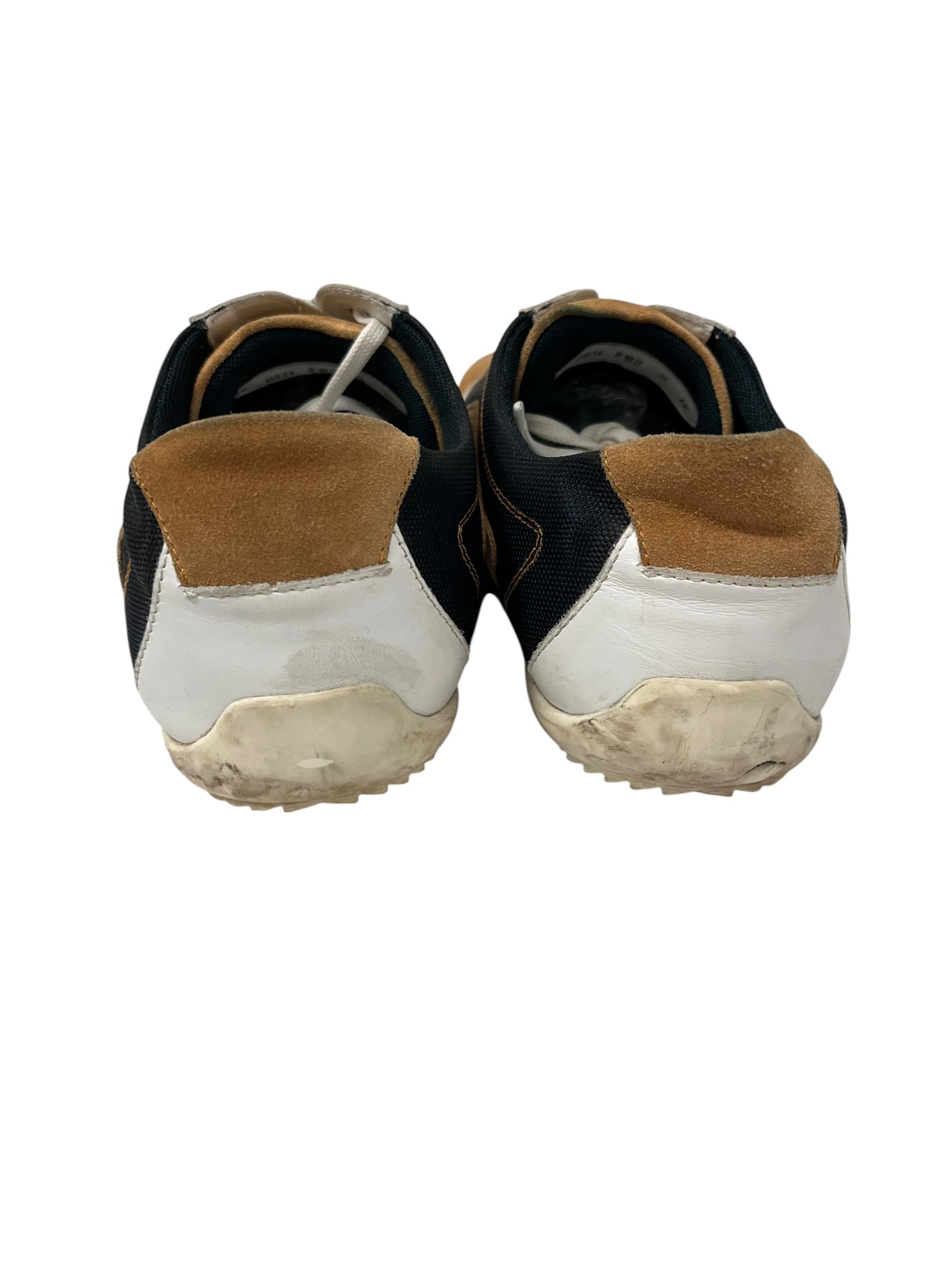 Salvatore Ferragamo/Low-Sneakers/US 10/Suede/BEG/U-Tip/CANVAS SUEDE LOW TOP SNEAKER view 5