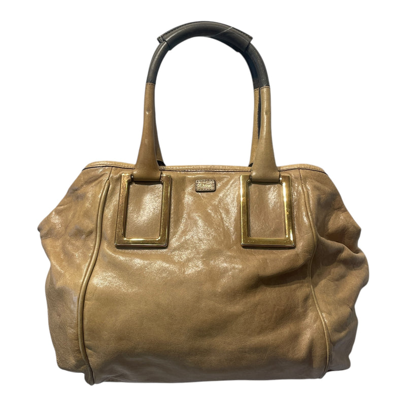 Chloe/Tote Bag/Leather/BEG/