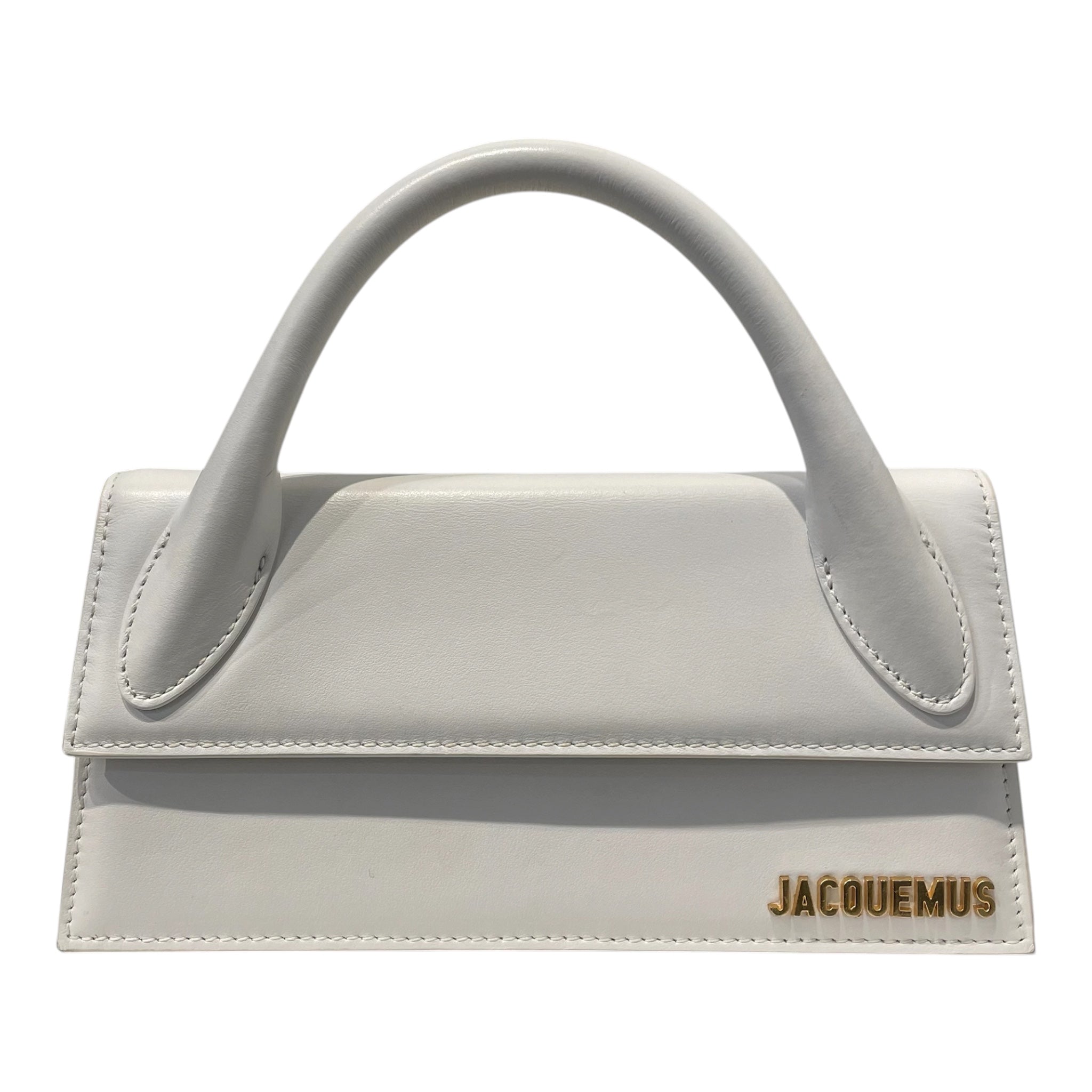 JACQUEMUS/Hand Bag/Leather/WHT/LE CHIQUITO LONG NO STRAP view 1