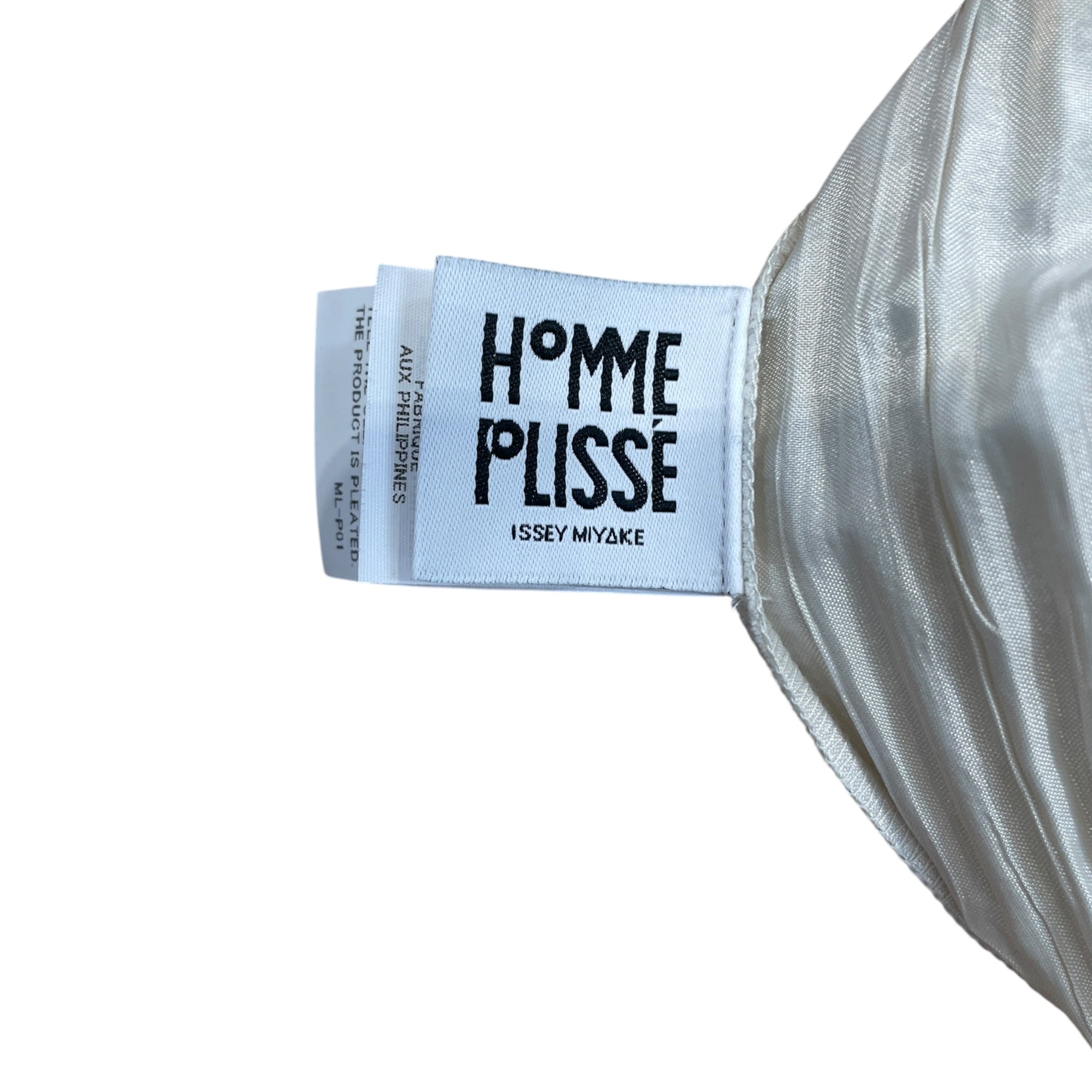 HOMME PLISSE ISSEY MIYAKE/Pants/2/Polyester/WHT/Cream trouser pleats view 3